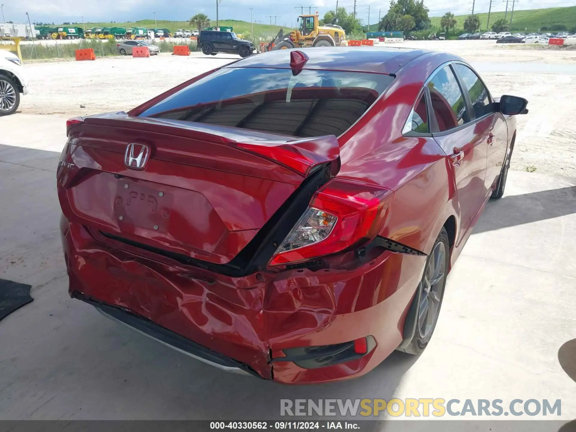 4 Photograph of a damaged car 2HGFC1F34MH700163 HONDA CIVIC 2021