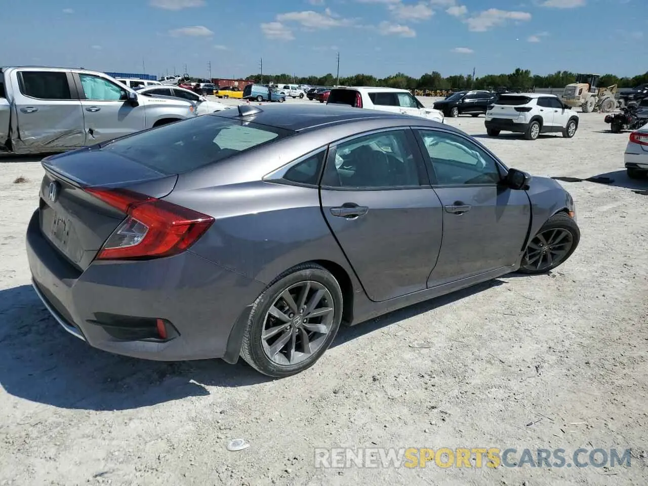 3 Photograph of a damaged car 2HGFC1F34MH703080 HONDA CIVIC 2021