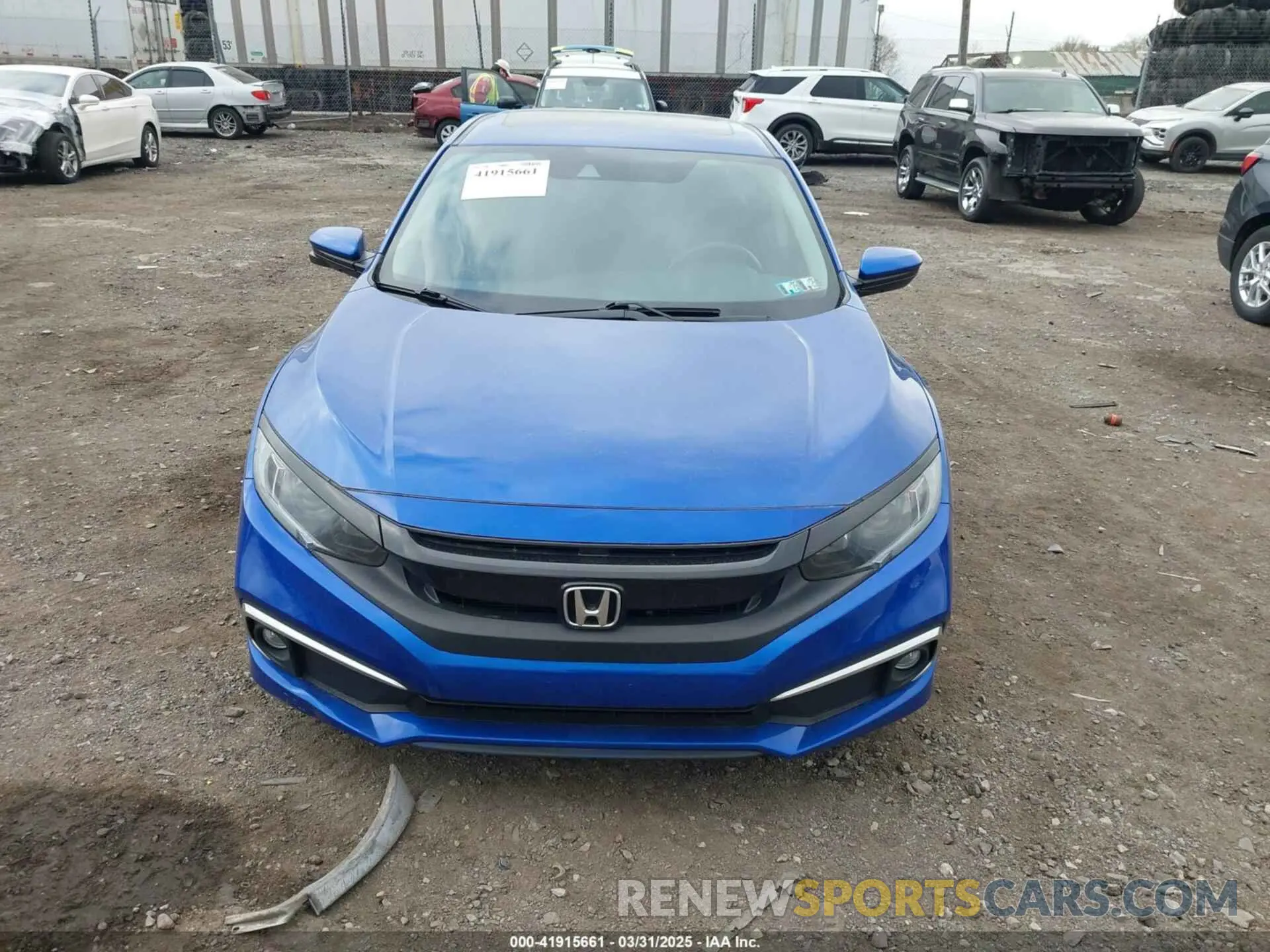 12 Photograph of a damaged car 2HGFC1F35MH703346 HONDA CIVIC 2021
