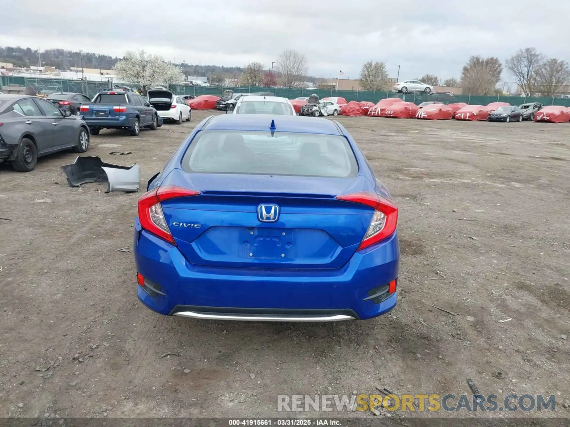 16 Photograph of a damaged car 2HGFC1F35MH703346 HONDA CIVIC 2021