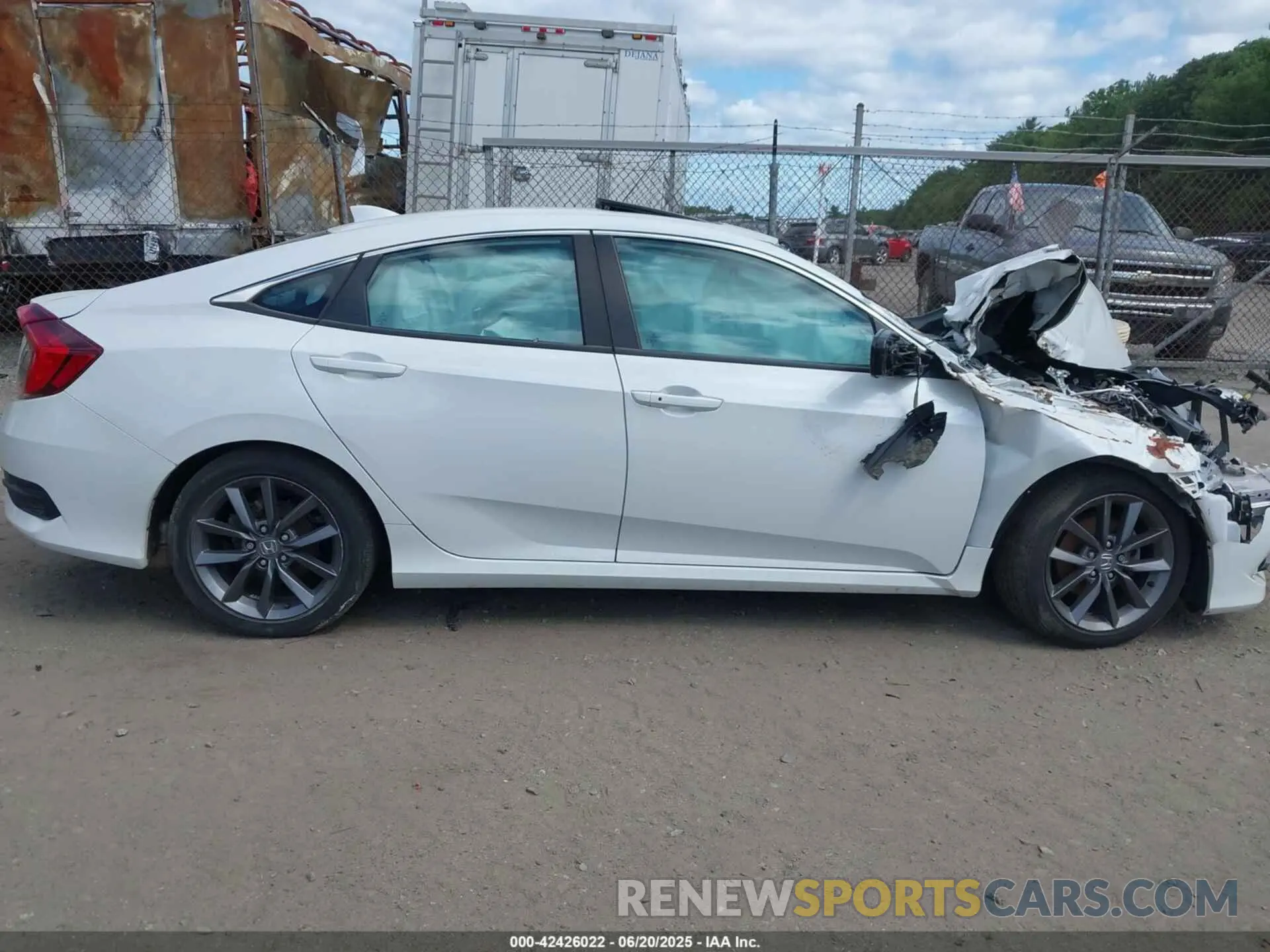 12 Photograph of a damaged car 2HGFC1F35MH703671 HONDA CIVIC 2021