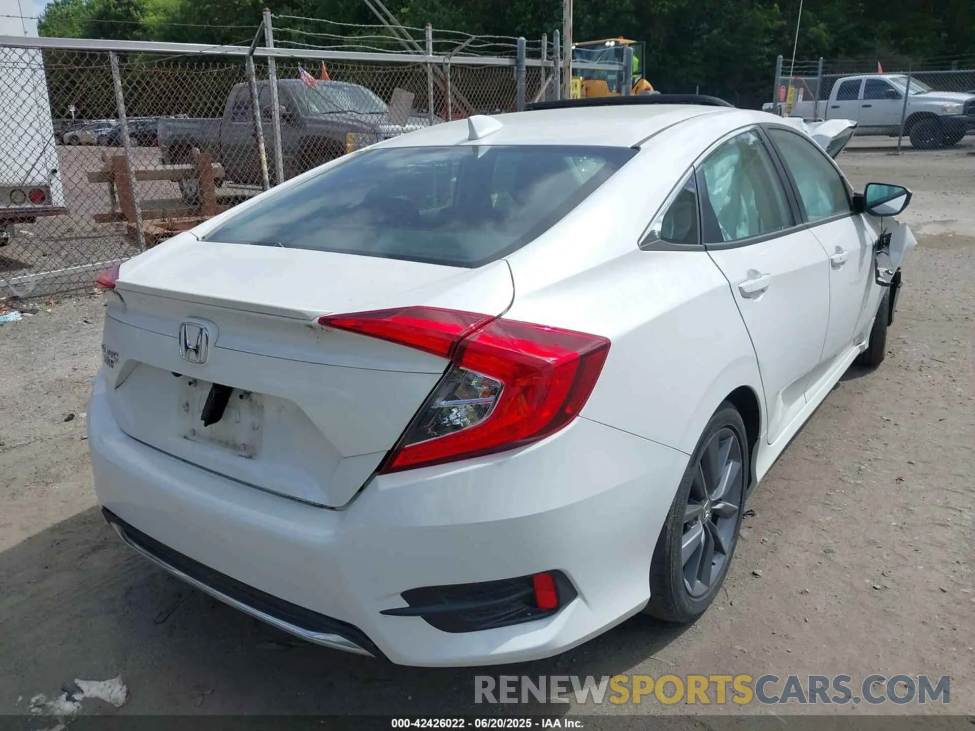 4 Photograph of a damaged car 2HGFC1F35MH703671 HONDA CIVIC 2021
