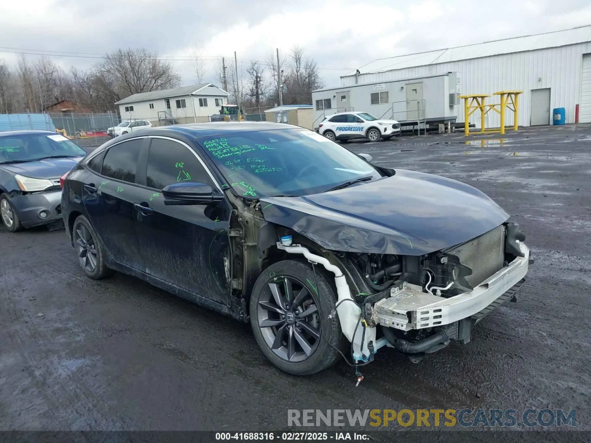 1 Photograph of a damaged car 2HGFC1F35MH704643 HONDA CIVIC 2021