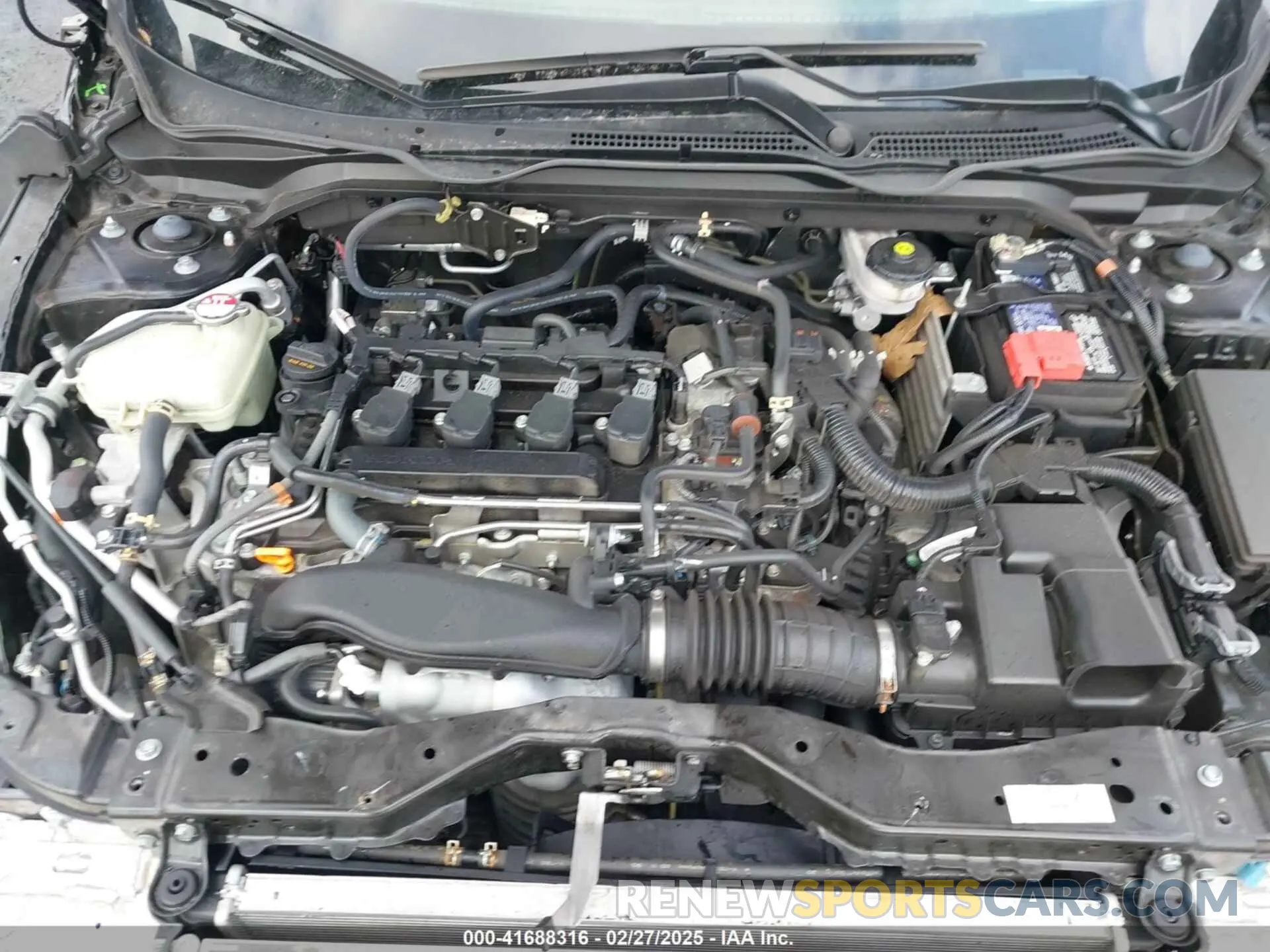 10 Photograph of a damaged car 2HGFC1F35MH704643 HONDA CIVIC 2021