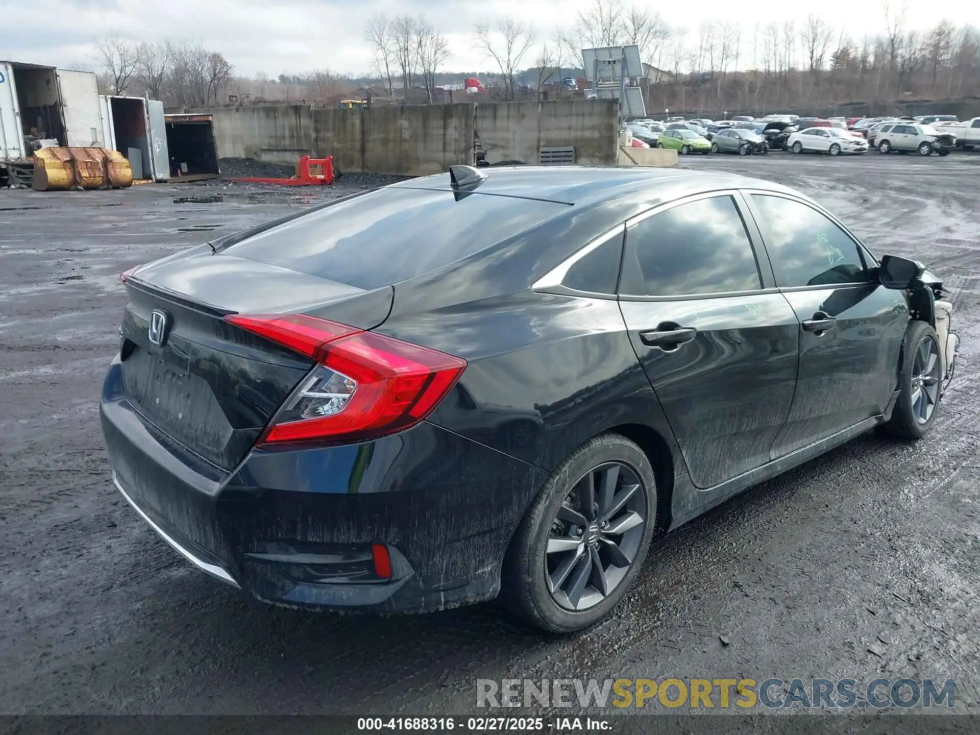 4 Photograph of a damaged car 2HGFC1F35MH704643 HONDA CIVIC 2021