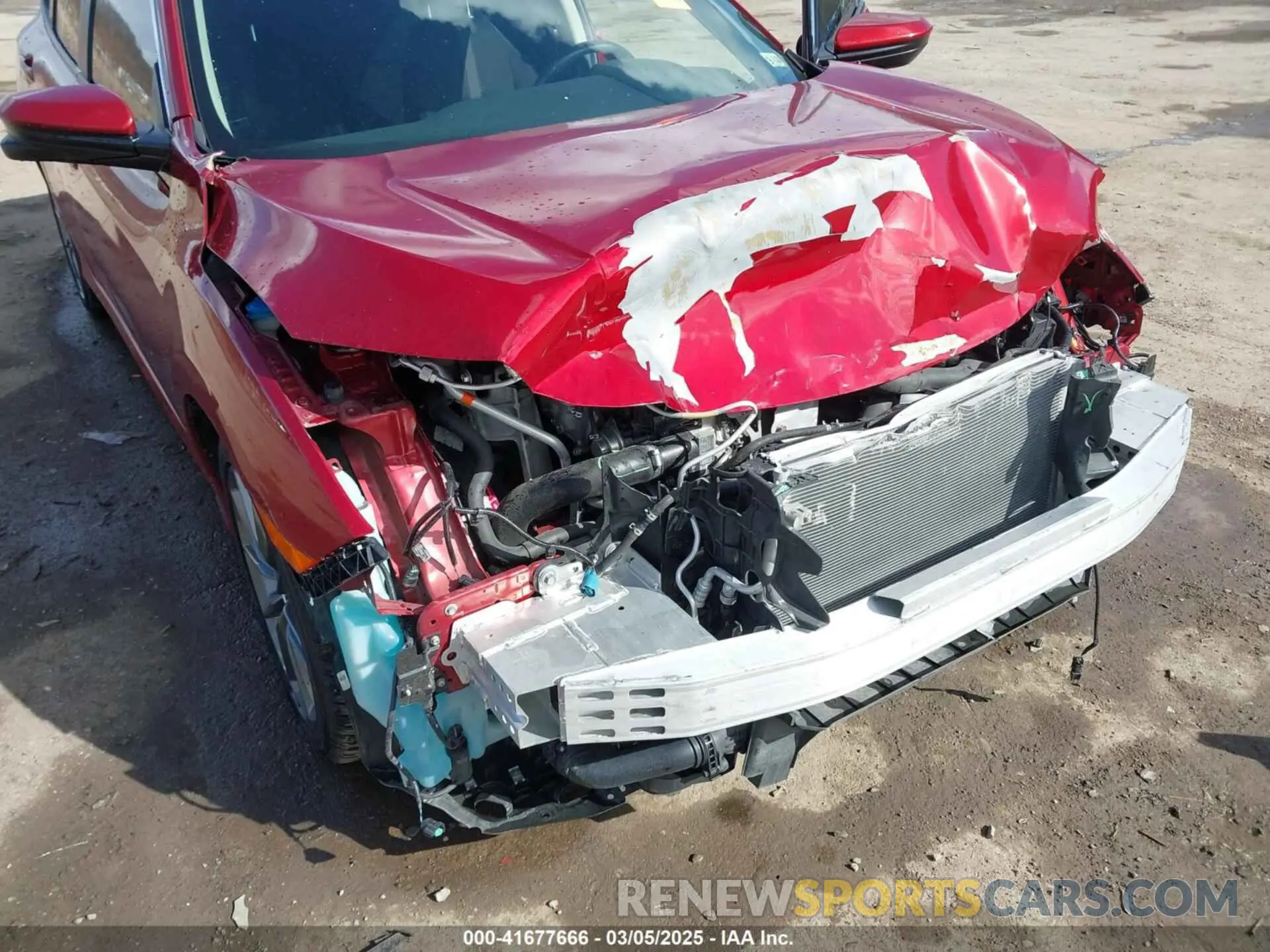 18 Photograph of a damaged car 2HGFC1F36MH703954 HONDA CIVIC 2021
