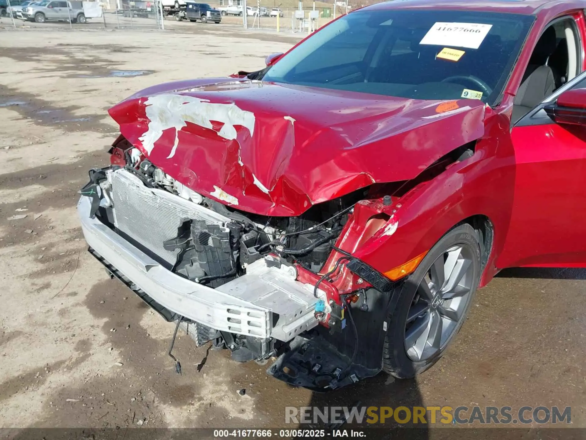 19 Photograph of a damaged car 2HGFC1F36MH703954 HONDA CIVIC 2021