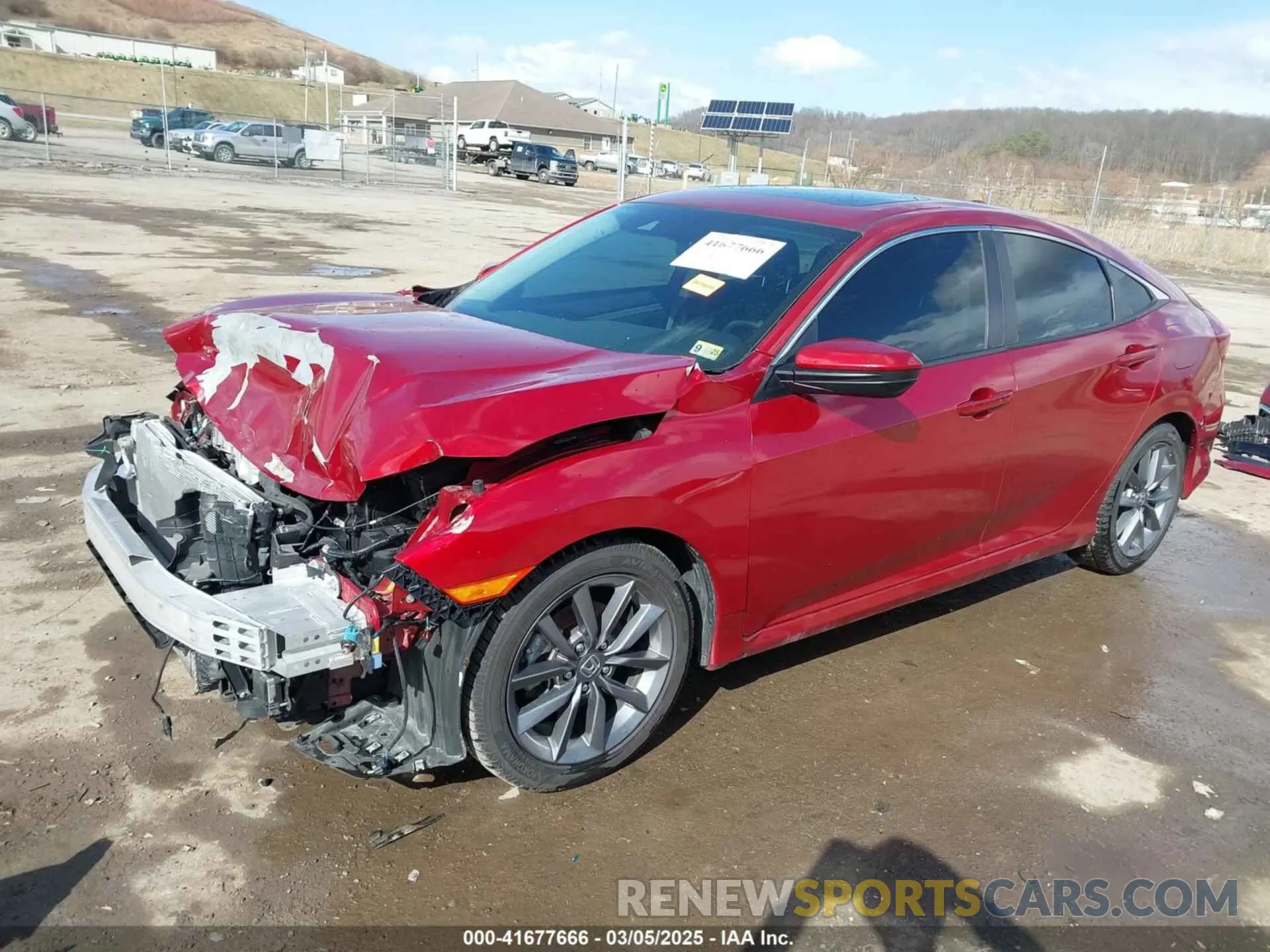 2 Photograph of a damaged car 2HGFC1F36MH703954 HONDA CIVIC 2021