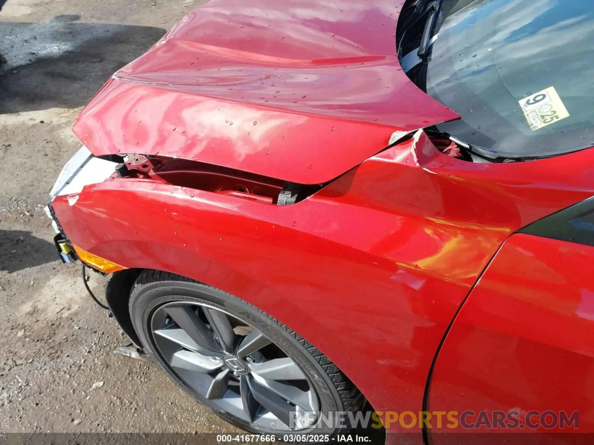 20 Photograph of a damaged car 2HGFC1F36MH703954 HONDA CIVIC 2021