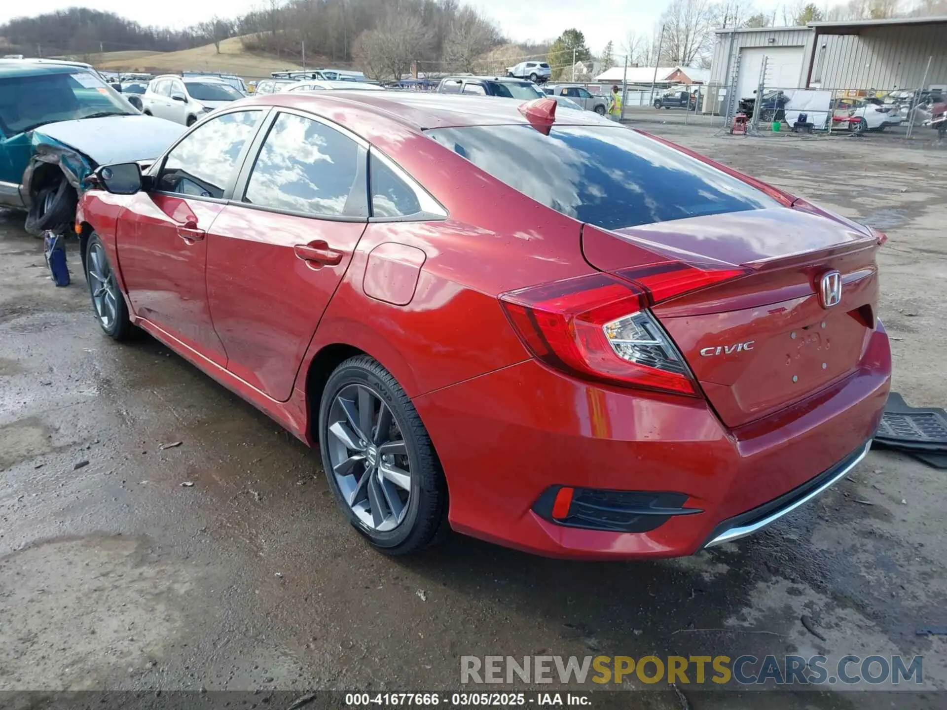 3 Photograph of a damaged car 2HGFC1F36MH703954 HONDA CIVIC 2021