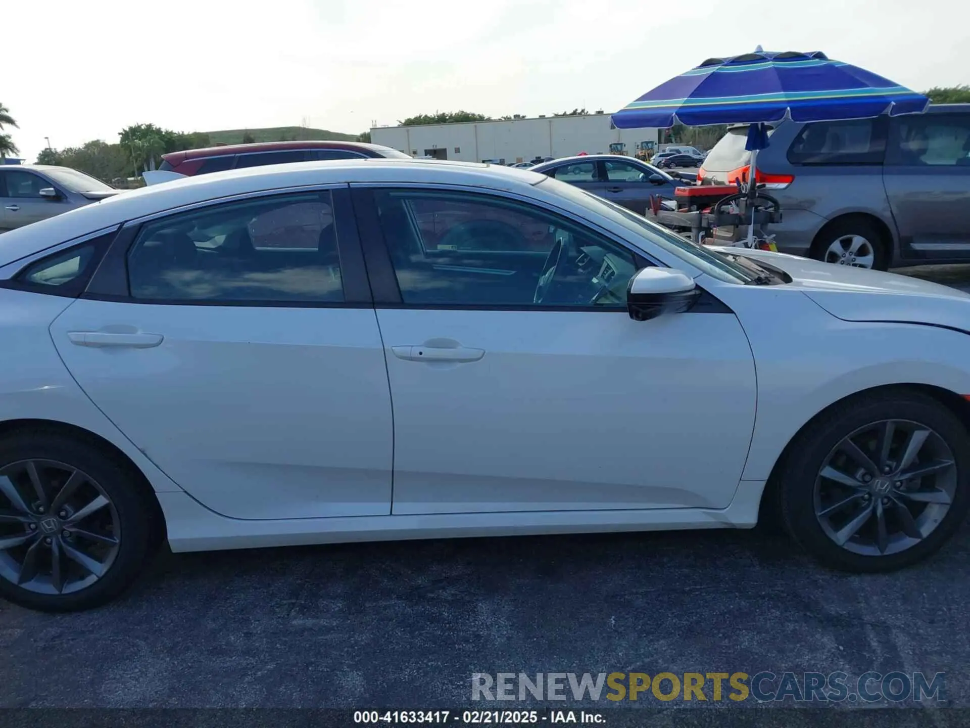 13 Photograph of a damaged car 2HGFC1F37MH700657 HONDA CIVIC 2021