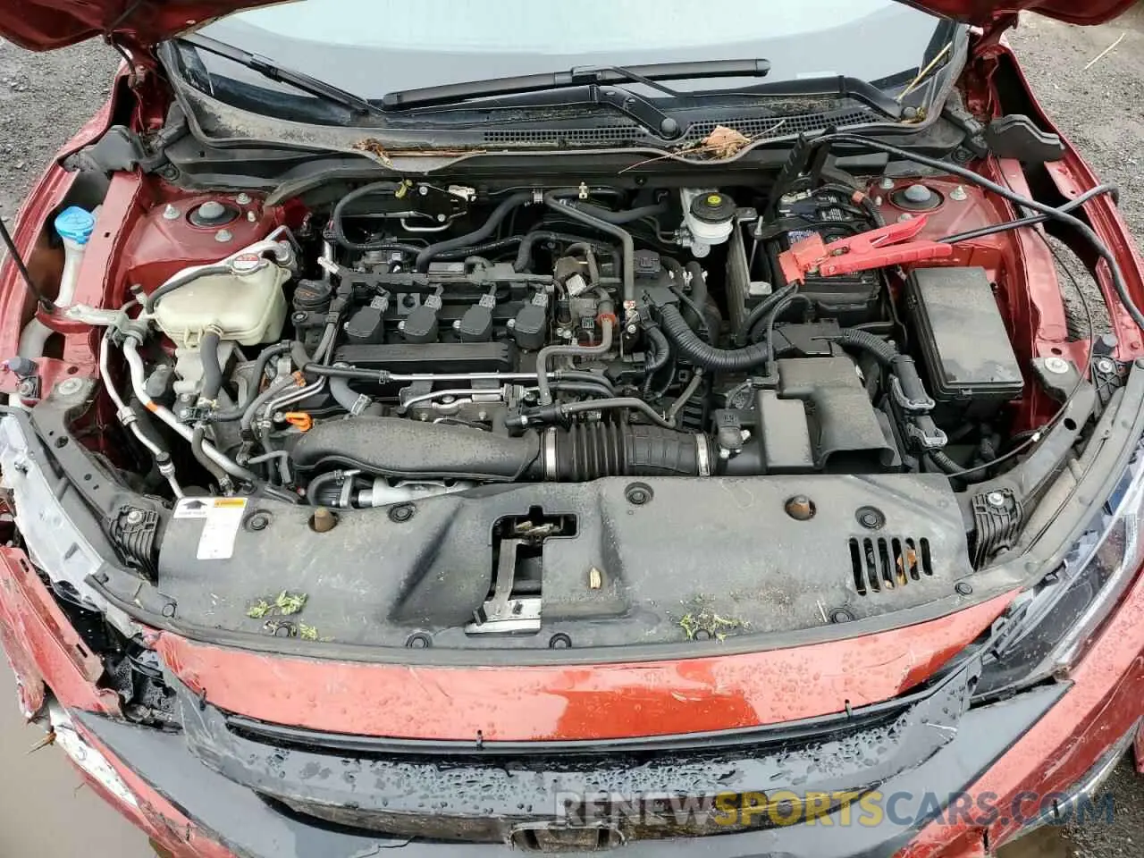 11 Photograph of a damaged car 2HGFC1F37MH702750 HONDA CIVIC 2021