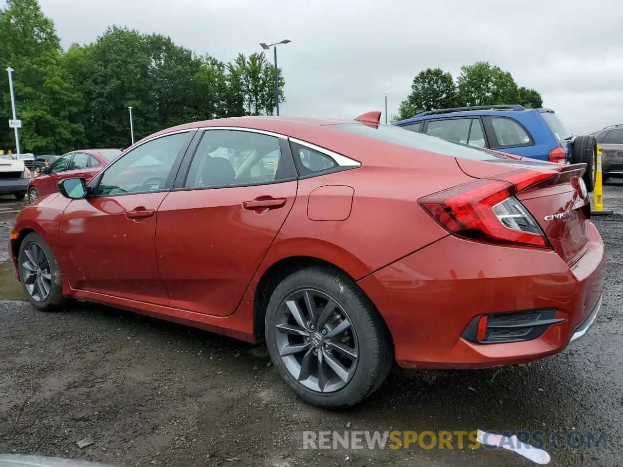 2 Photograph of a damaged car 2HGFC1F37MH702750 HONDA CIVIC 2021