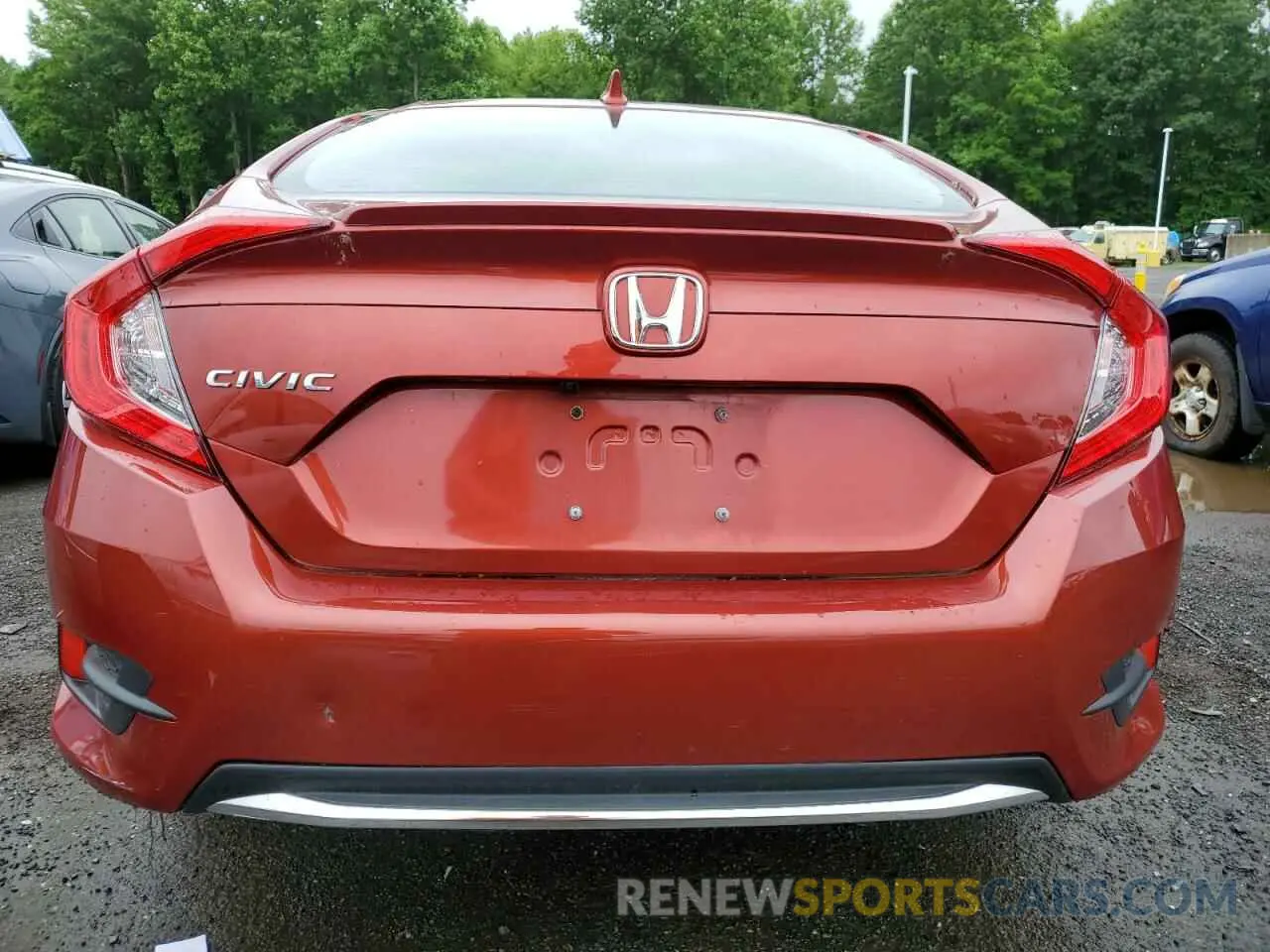 6 Photograph of a damaged car 2HGFC1F37MH702750 HONDA CIVIC 2021