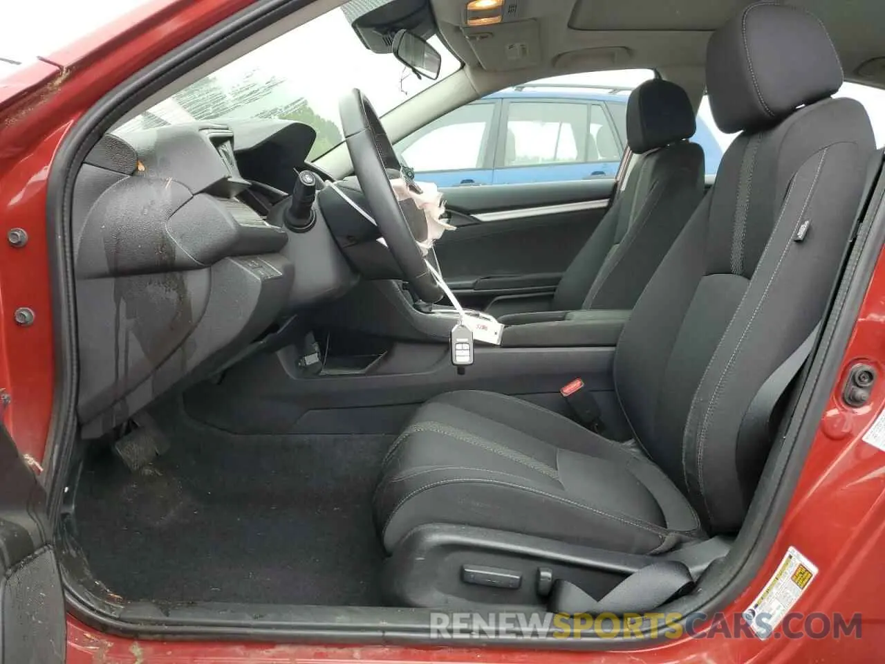 7 Photograph of a damaged car 2HGFC1F37MH702750 HONDA CIVIC 2021