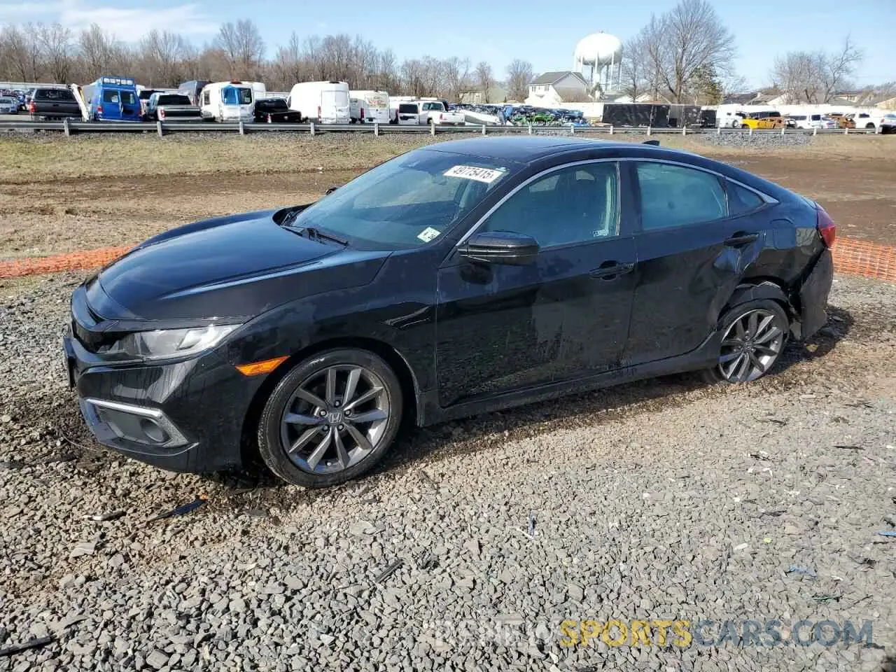1 Photograph of a damaged car 2HGFC1F38MH701669 HONDA CIVIC 2021