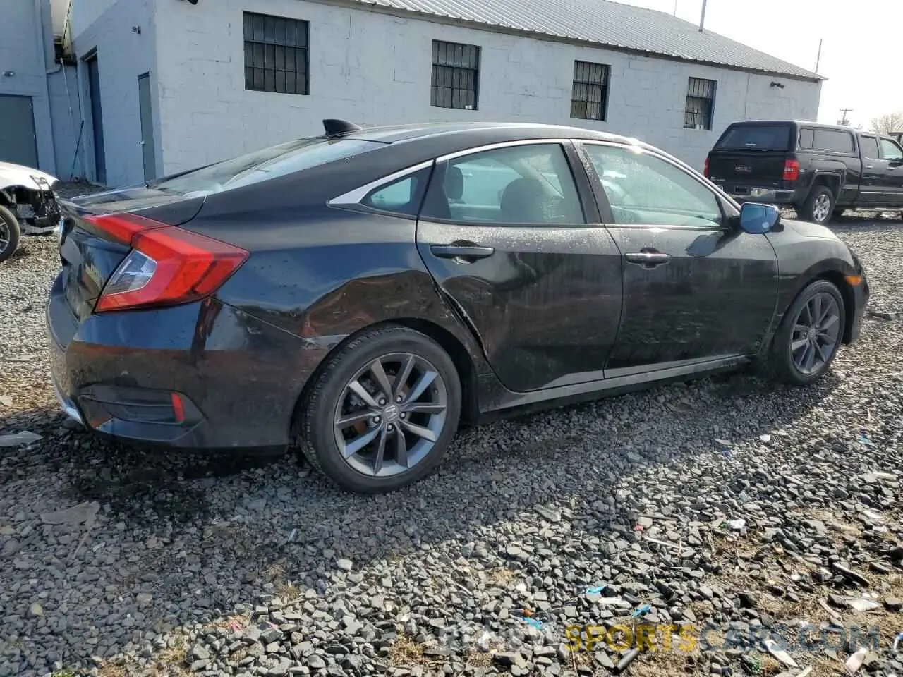 3 Photograph of a damaged car 2HGFC1F38MH701669 HONDA CIVIC 2021