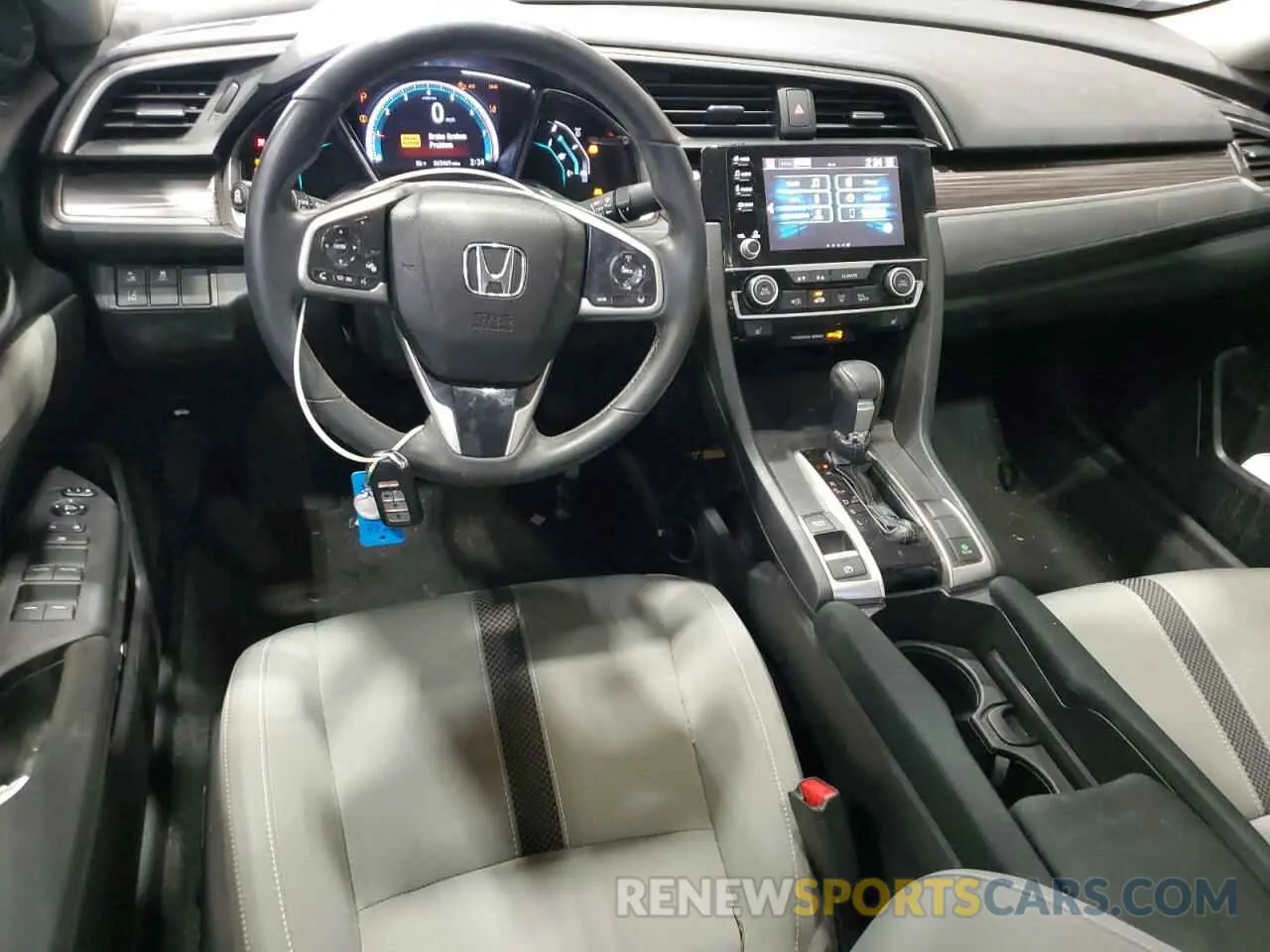 8 Photograph of a damaged car 2HGFC1F38MH706774 HONDA CIVIC 2021