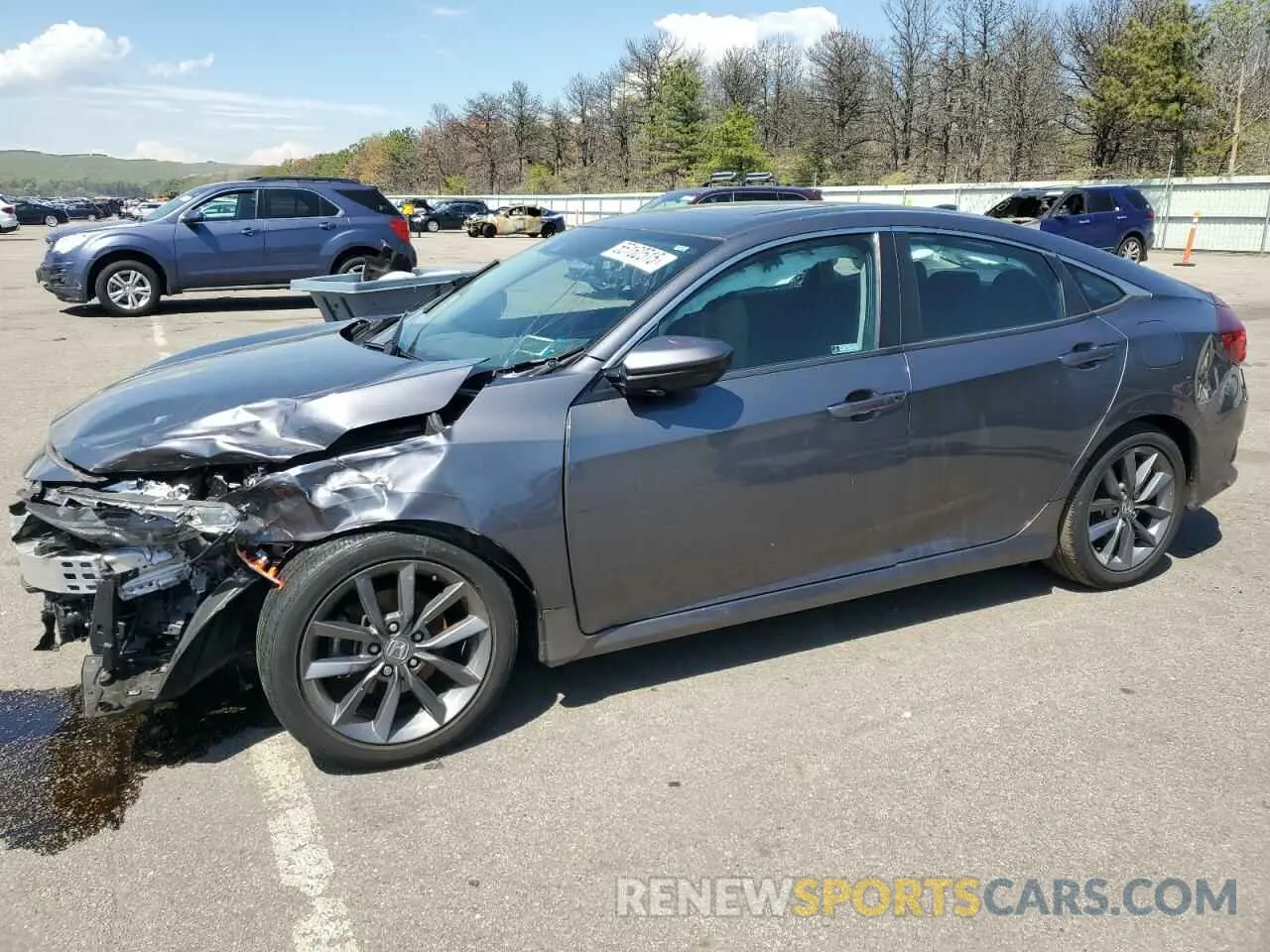 1 Photograph of a damaged car 2HGFC1F39MH701146 HONDA CIVIC 2021