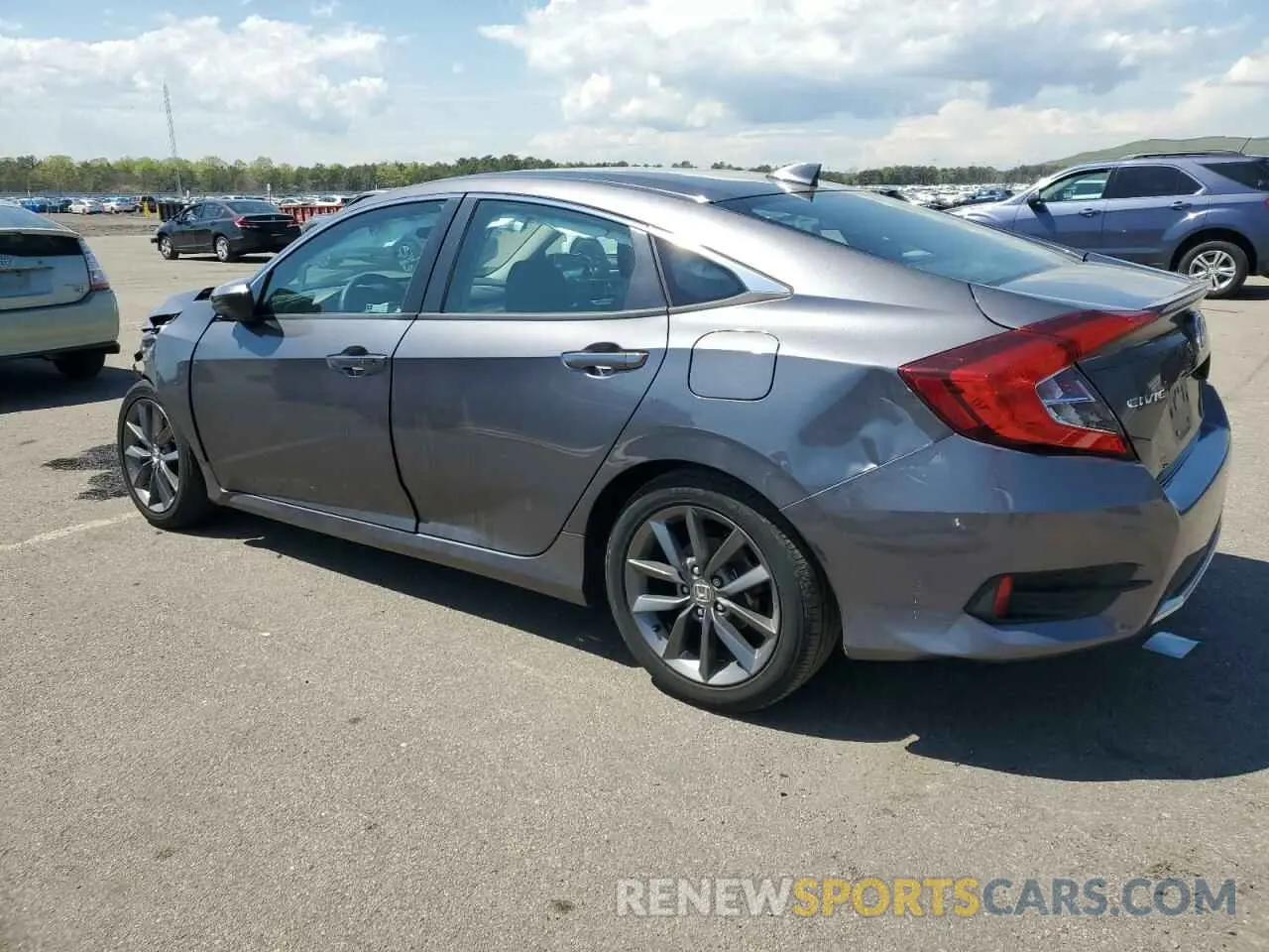 2 Photograph of a damaged car 2HGFC1F39MH701146 HONDA CIVIC 2021