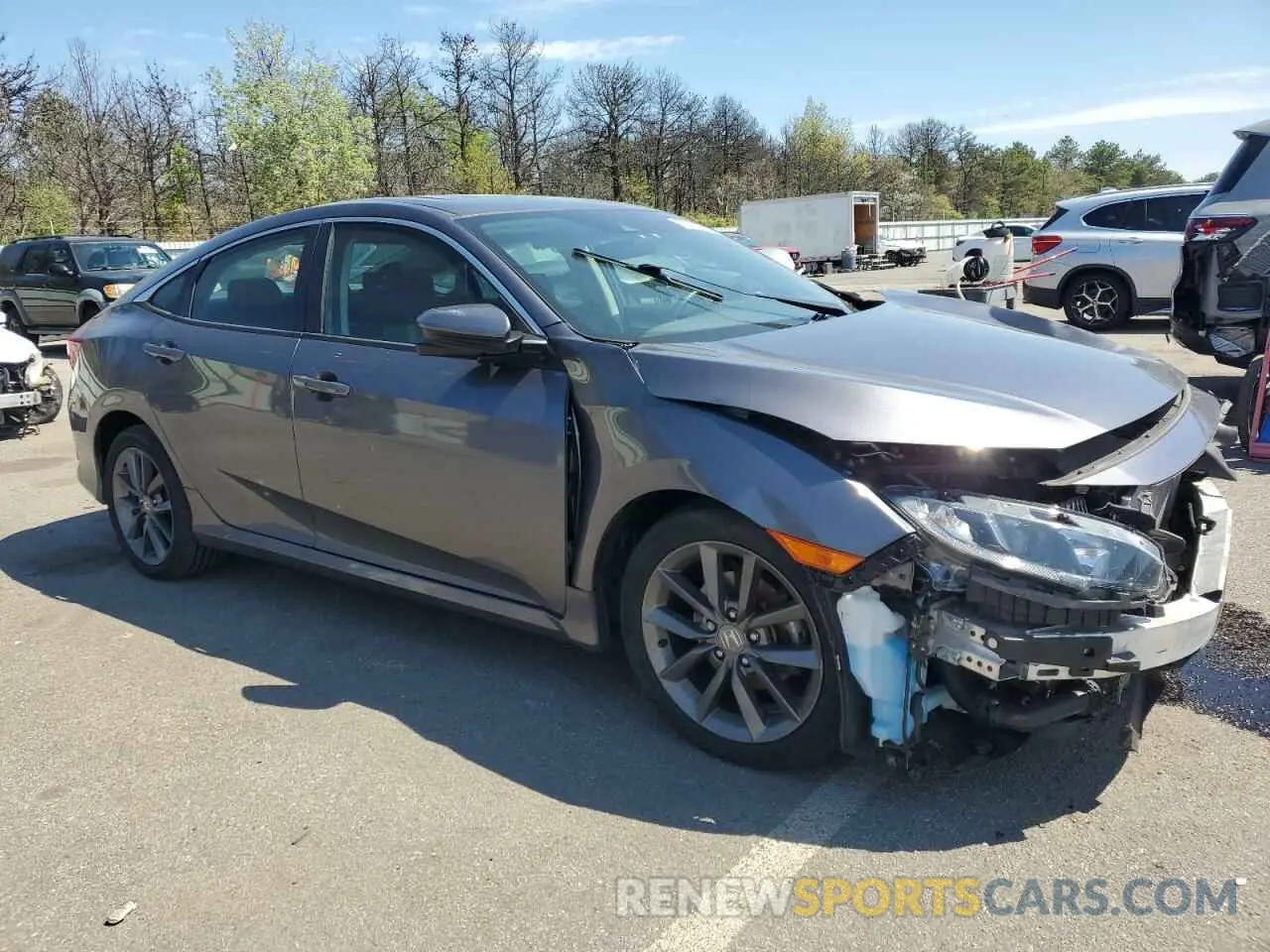 4 Photograph of a damaged car 2HGFC1F39MH701146 HONDA CIVIC 2021