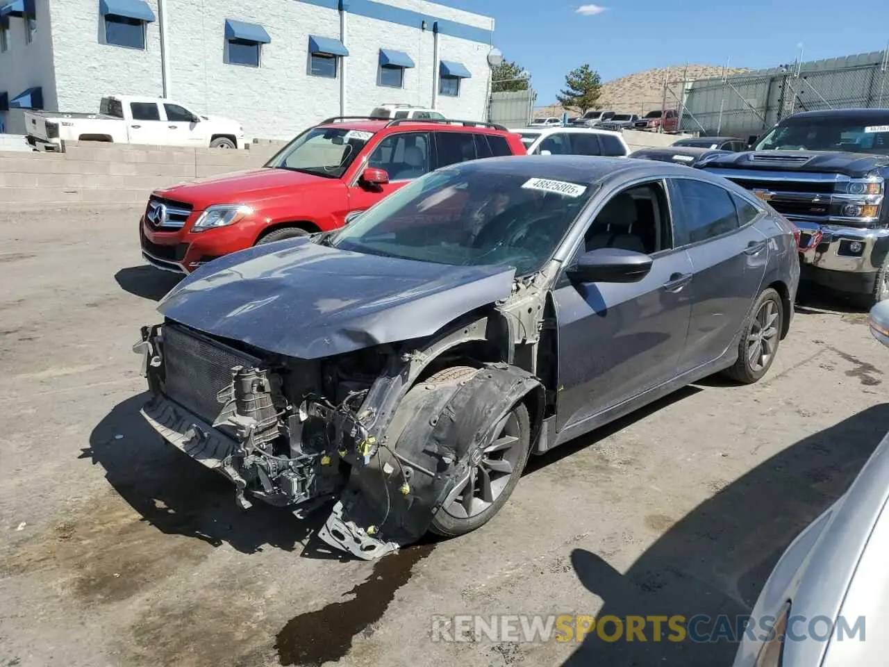 1 Photograph of a damaged car 2HGFC1F39MH702359 HONDA CIVIC 2021