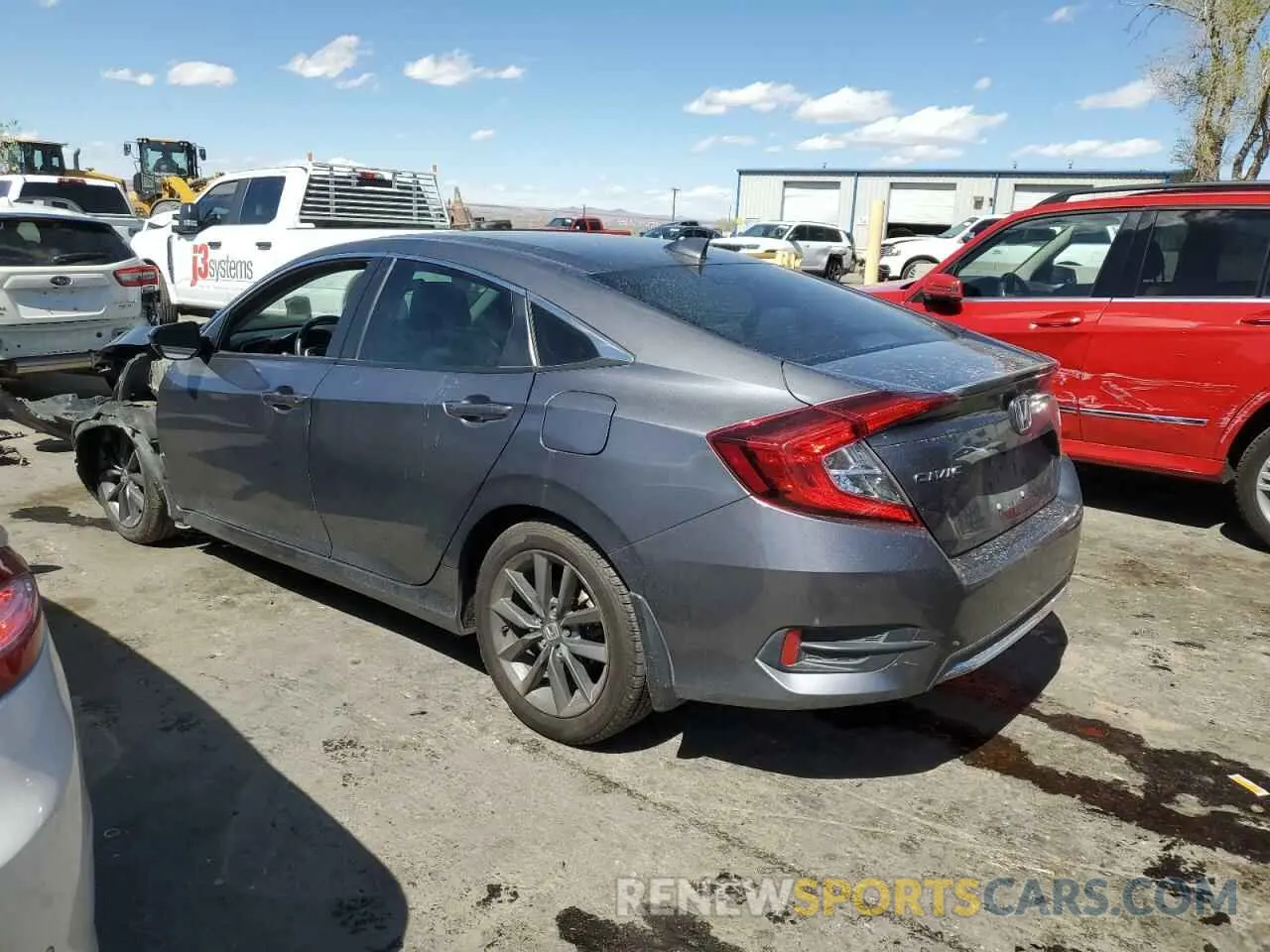 2 Photograph of a damaged car 2HGFC1F39MH702359 HONDA CIVIC 2021