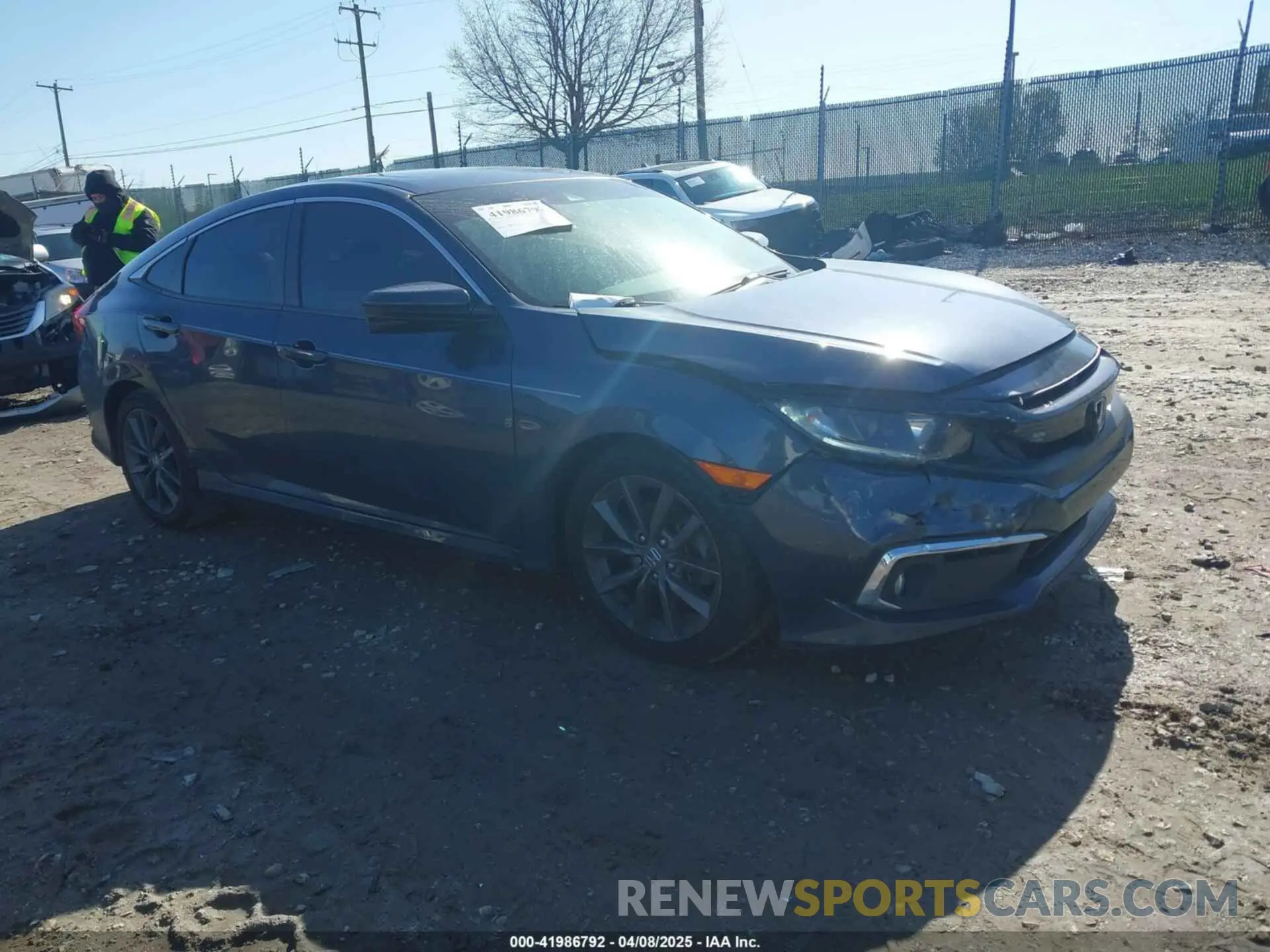 1 Photograph of a damaged car 2HGFC1F39MH703026 HONDA CIVIC 2021