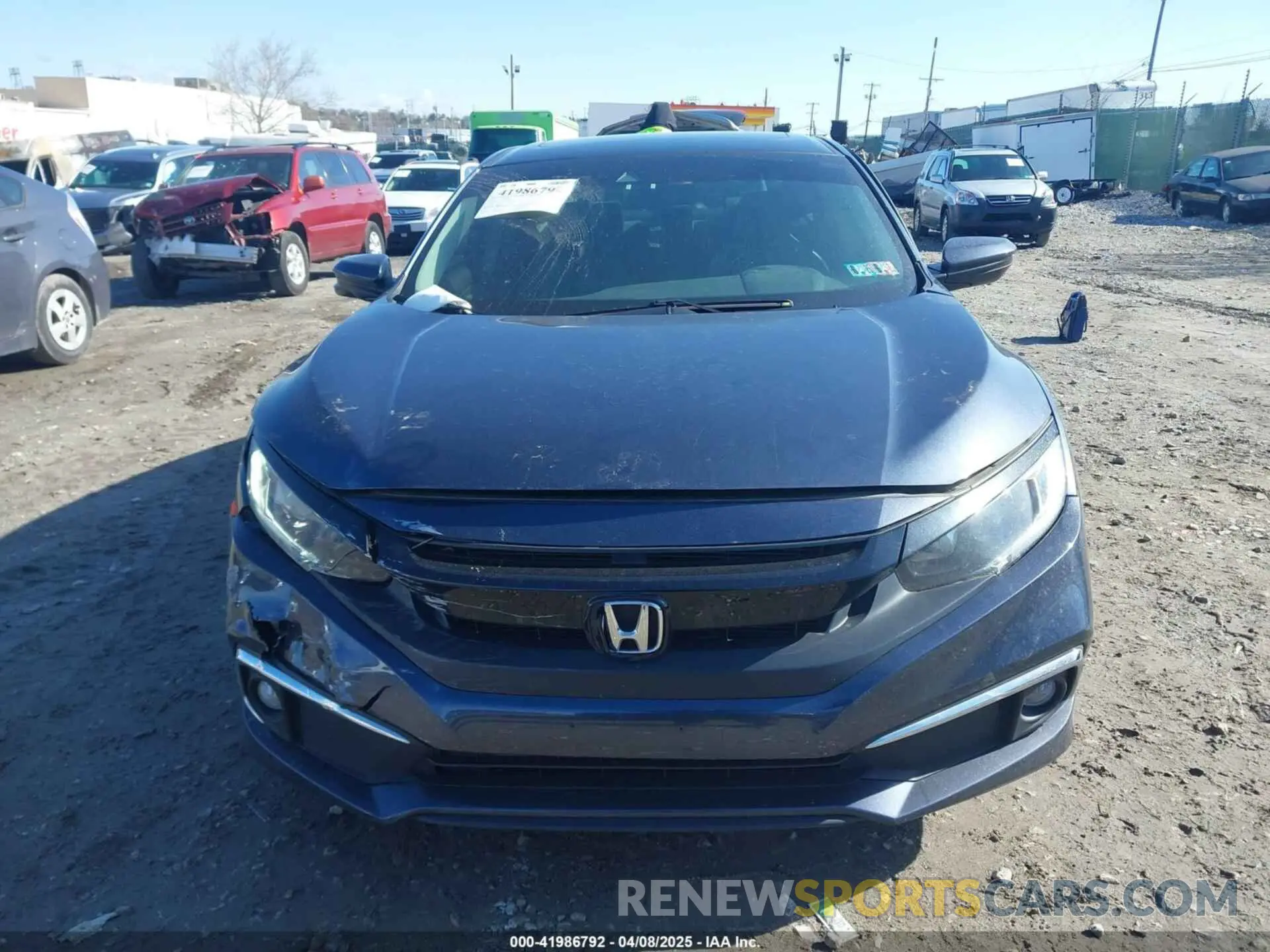 11 Photograph of a damaged car 2HGFC1F39MH703026 HONDA CIVIC 2021