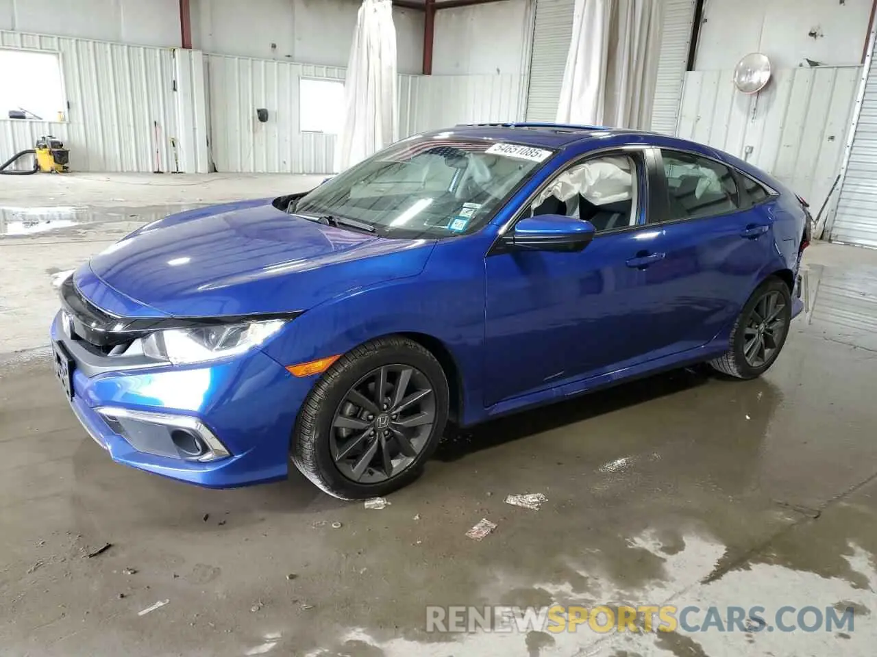 1 Photograph of a damaged car 2HGFC1F39MH705701 HONDA CIVIC 2021