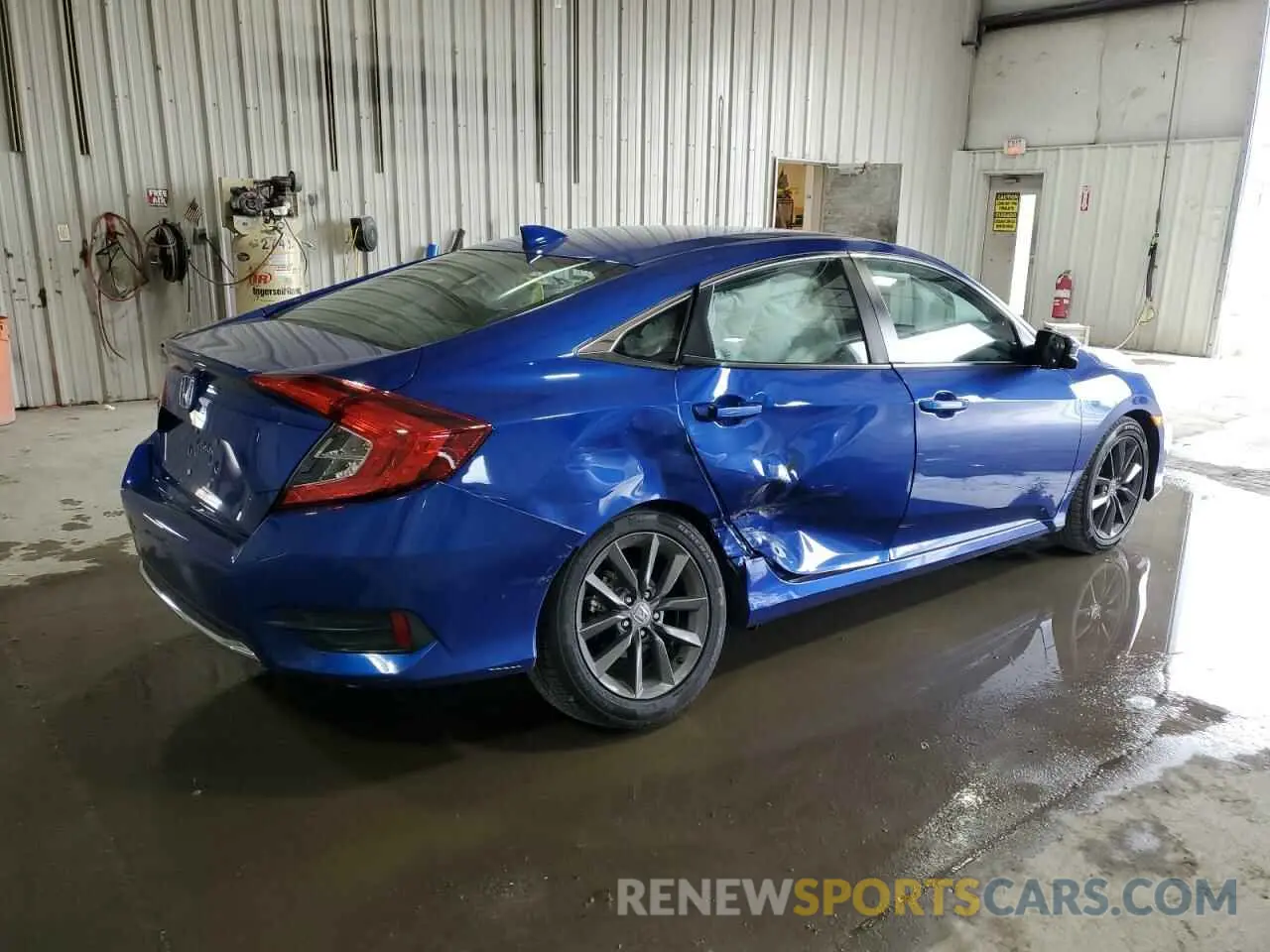 3 Photograph of a damaged car 2HGFC1F39MH705701 HONDA CIVIC 2021