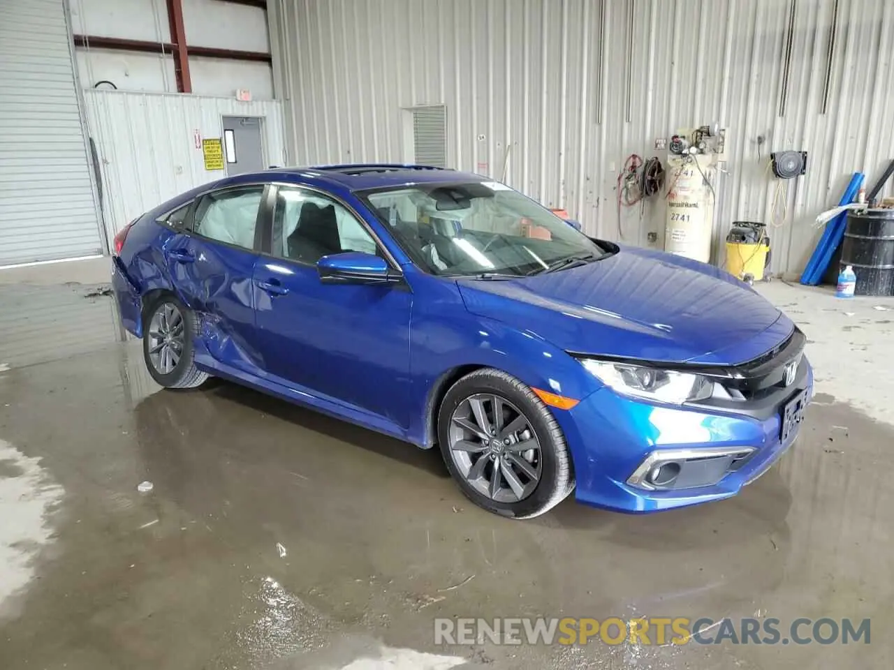 4 Photograph of a damaged car 2HGFC1F39MH705701 HONDA CIVIC 2021