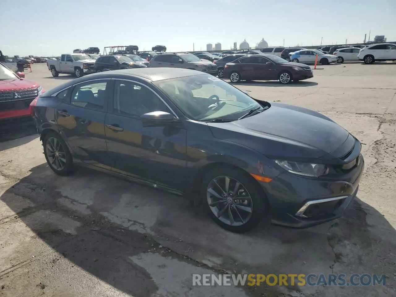 4 Photograph of a damaged car 2HGFC1F77MH700483 HONDA CIVIC 2021