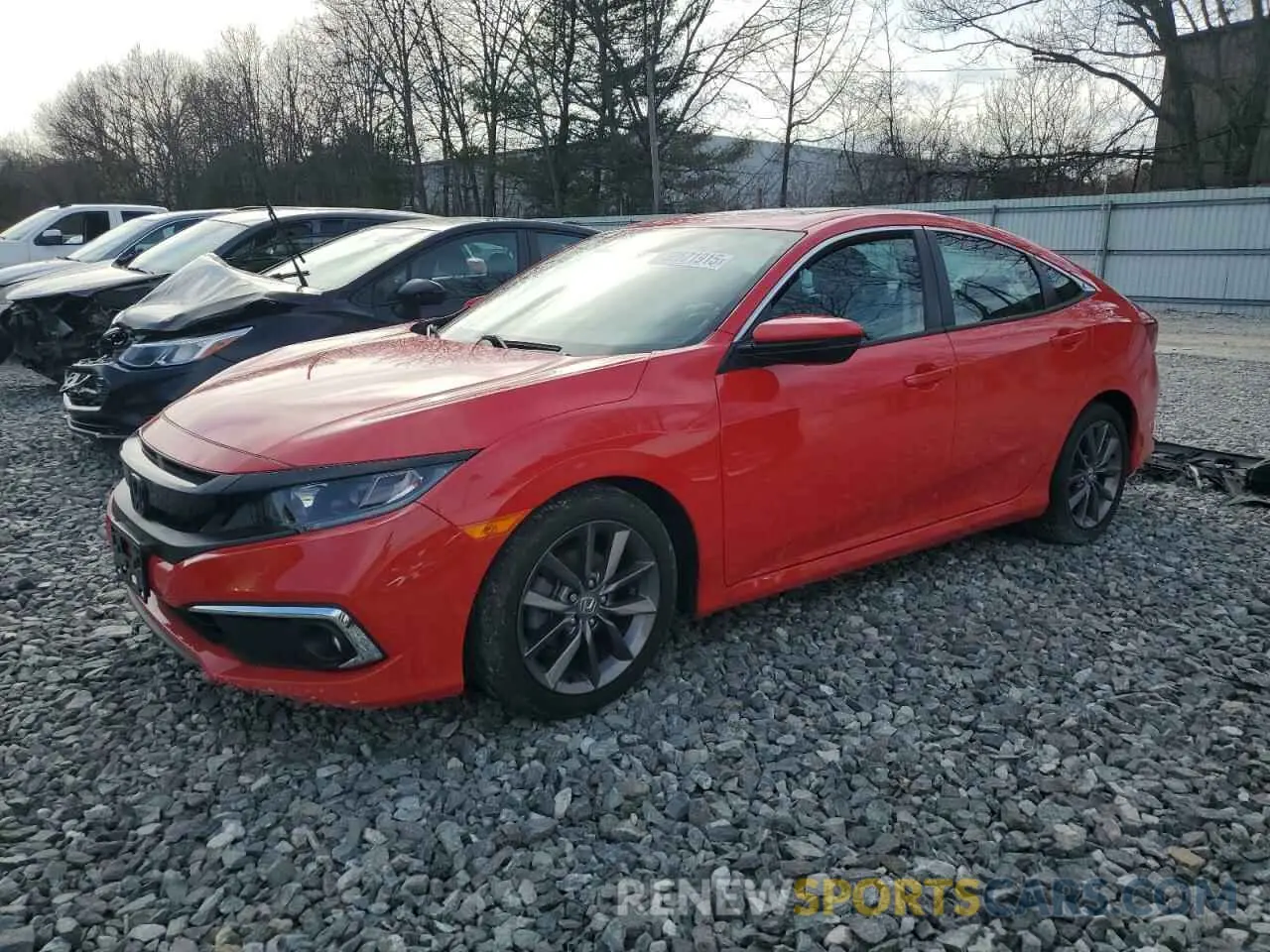 1 Photograph of a damaged car 2HGFC1F78MH701898 HONDA CIVIC 2021