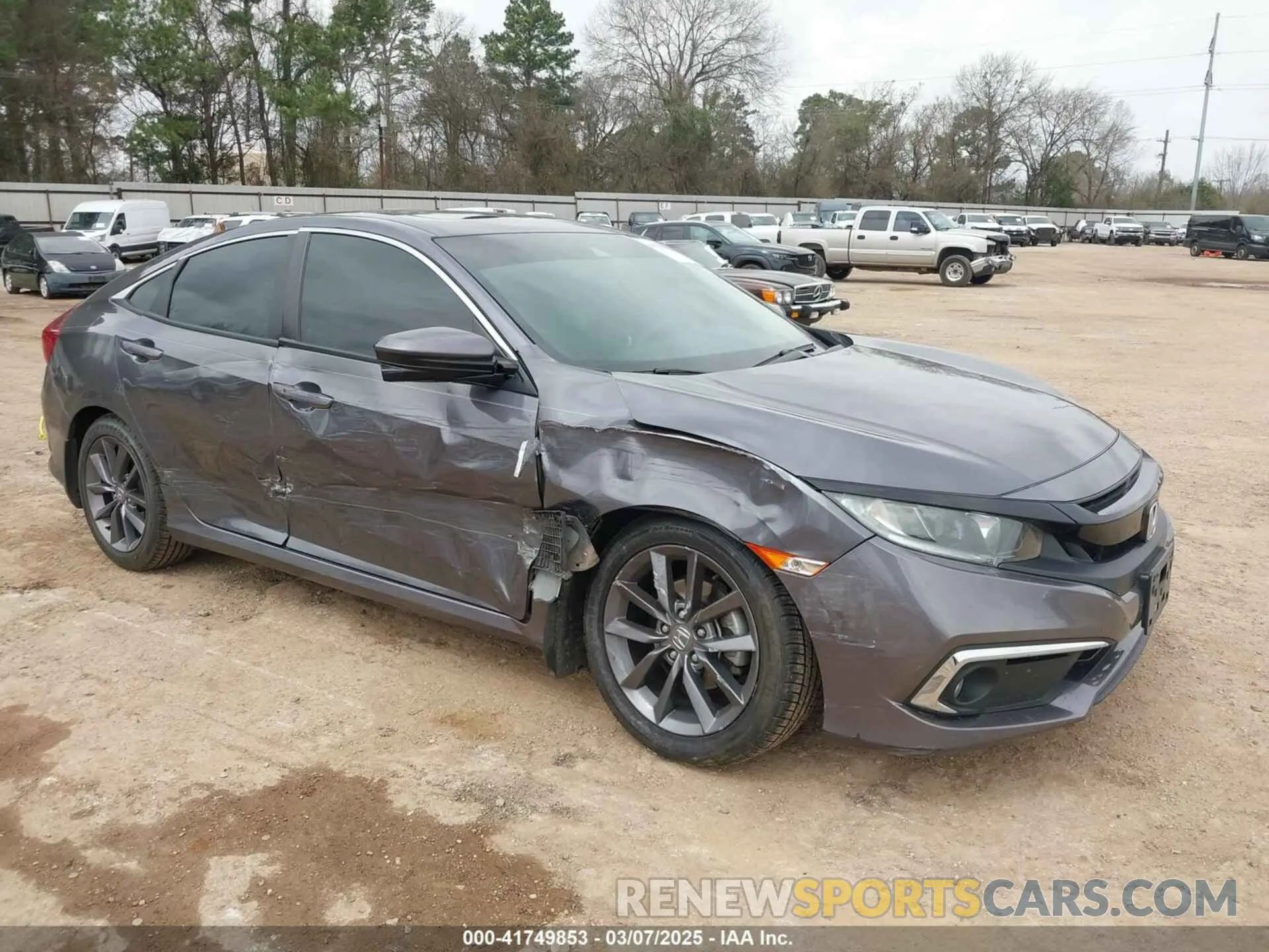 1 Photograph of a damaged car 2HGFC1F79MH706222 HONDA CIVIC 2021