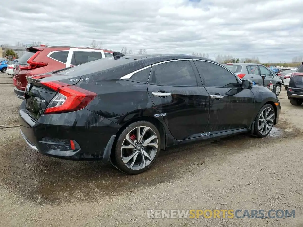 3 Photograph of a damaged car 2HGFC1F93MH101193 HONDA CIVIC 2021