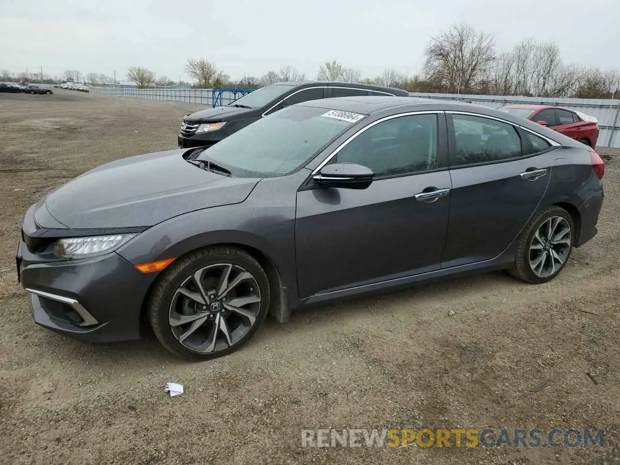 1 Photograph of a damaged car 2HGFC1F96MH100829 HONDA CIVIC 2021