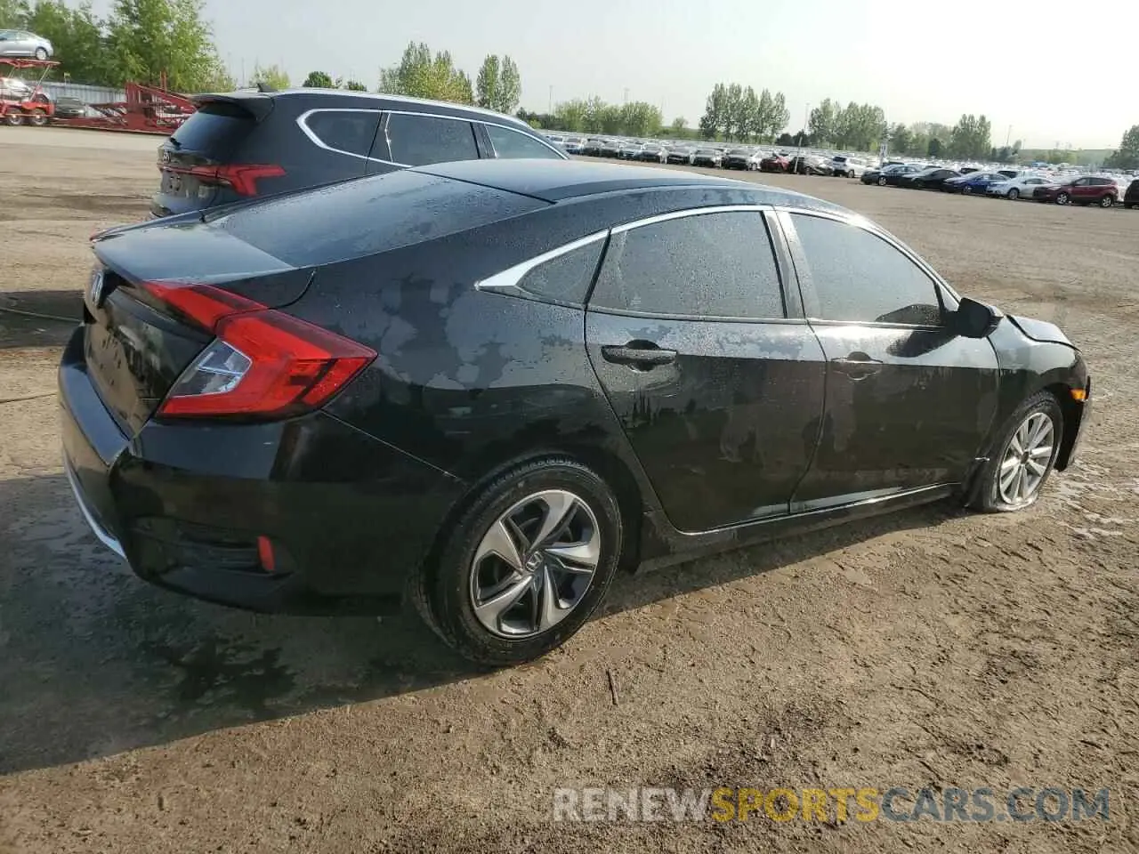 3 Photograph of a damaged car 2HGFC2F54MH012073 HONDA CIVIC 2021