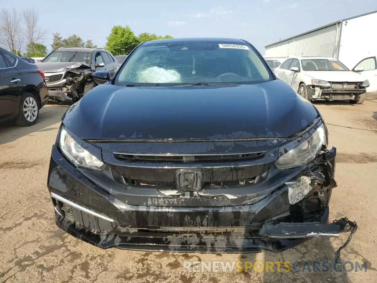 5 Photograph of a damaged car 2HGFC2F54MH012073 HONDA CIVIC 2021