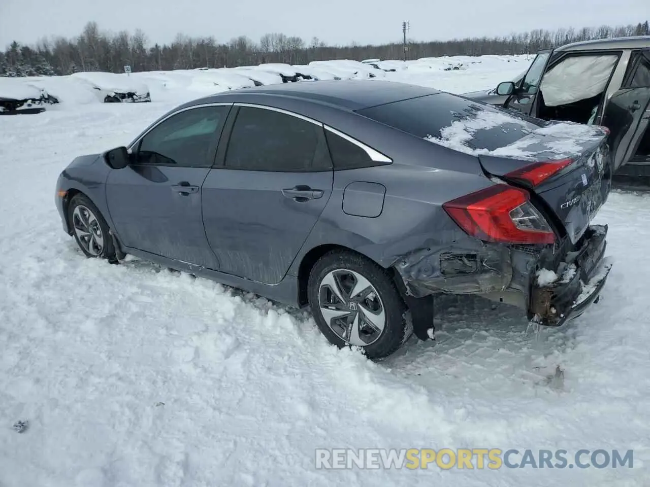 2 Photograph of a damaged car 2HGFC2F58MH012402 HONDA CIVIC 2021