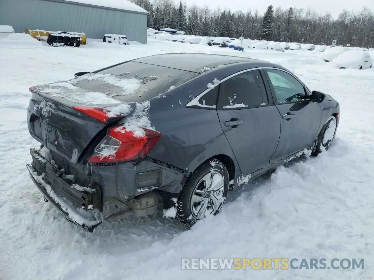 3 Photograph of a damaged car 2HGFC2F58MH012402 HONDA CIVIC 2021