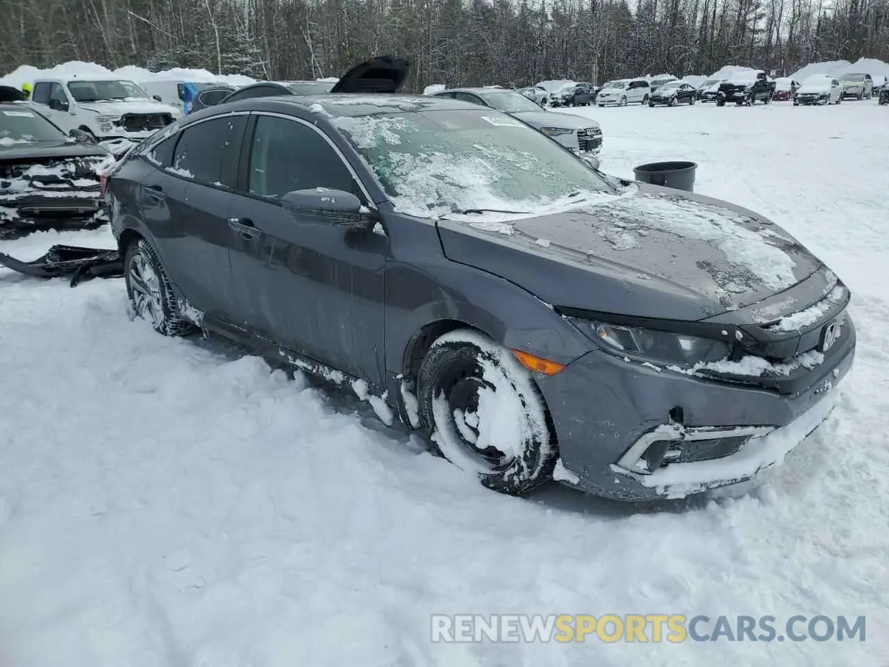 4 Photograph of a damaged car 2HGFC2F58MH012402 HONDA CIVIC 2021