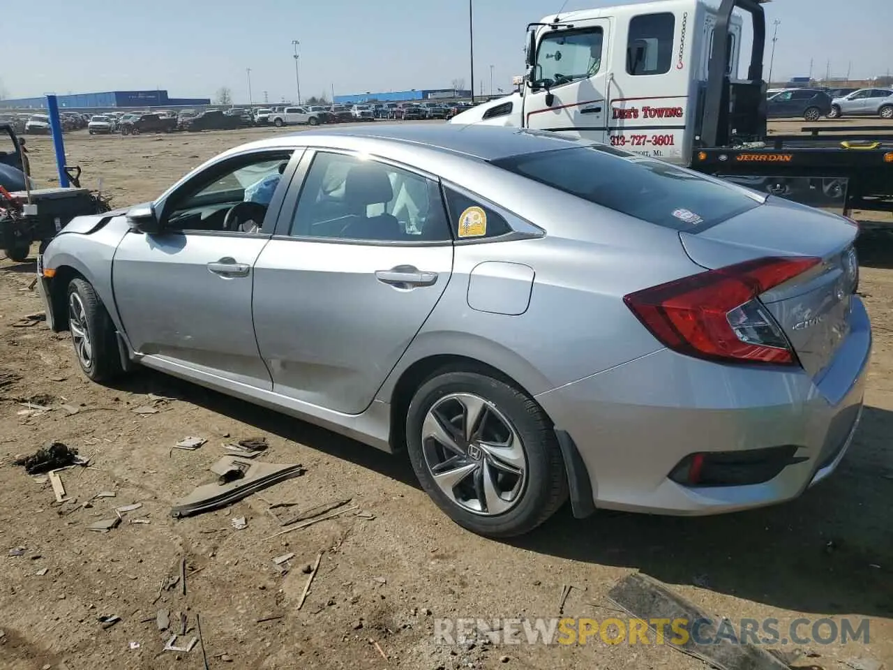 2 Photograph of a damaged car 2HGFC2F60MH501160 HONDA CIVIC 2021