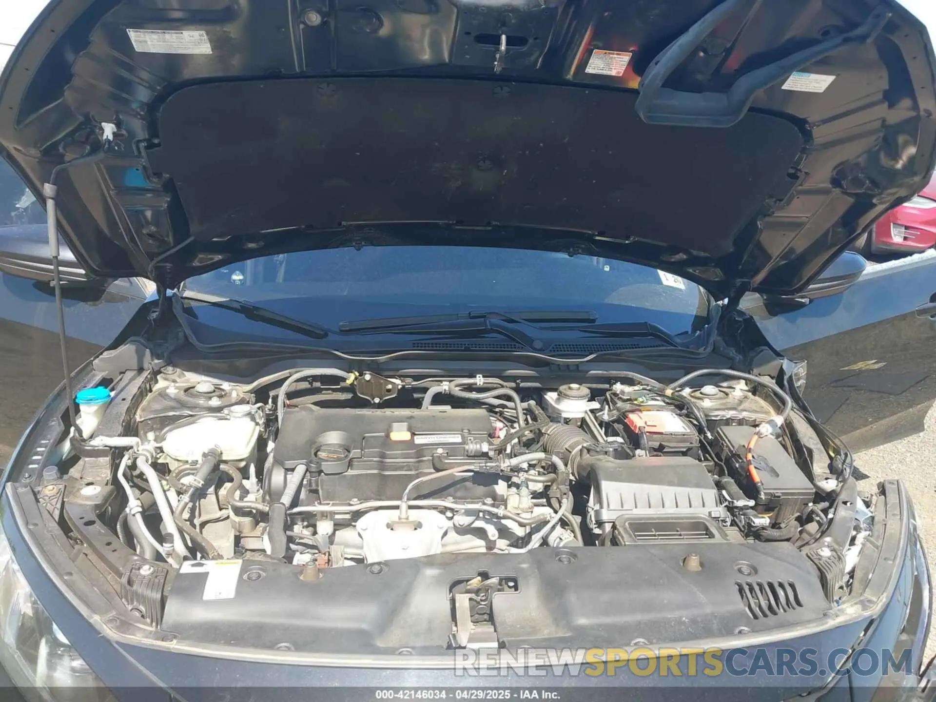 10 Photograph of a damaged car 2HGFC2F60MH518797 HONDA CIVIC 2021