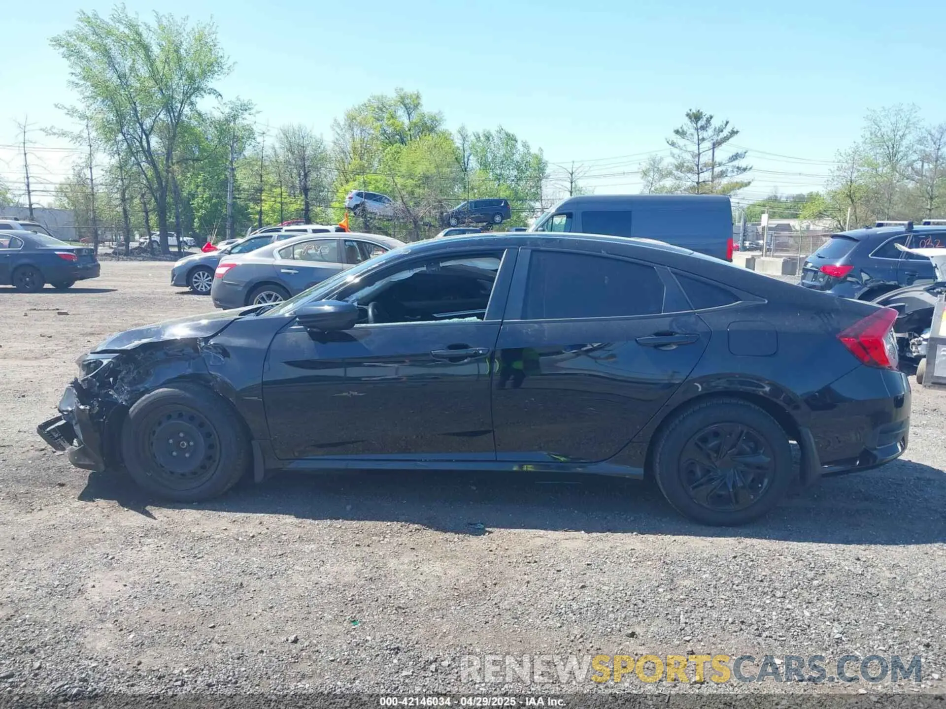 14 Photograph of a damaged car 2HGFC2F60MH518797 HONDA CIVIC 2021