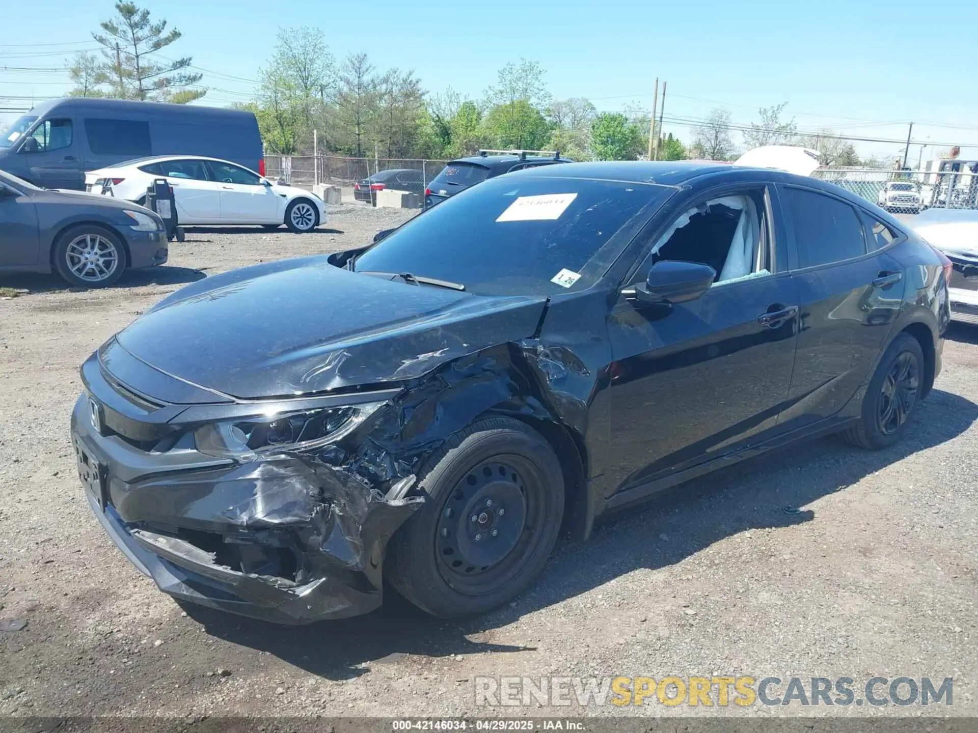 2 Photograph of a damaged car 2HGFC2F60MH518797 HONDA CIVIC 2021