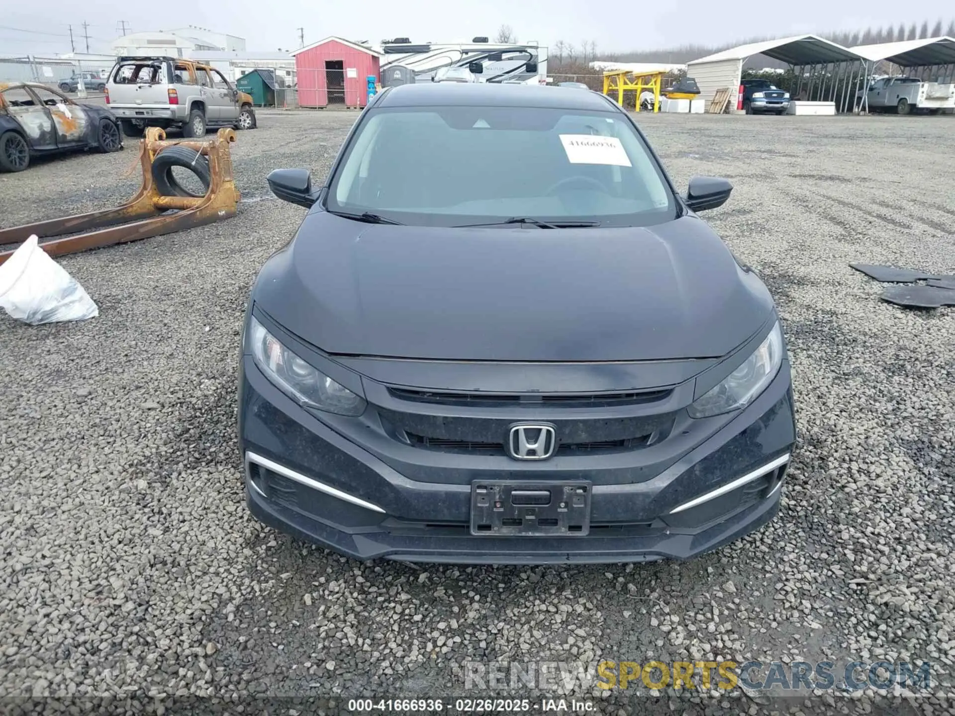 11 Photograph of a damaged car 2HGFC2F60MH543179 HONDA CIVIC 2021
