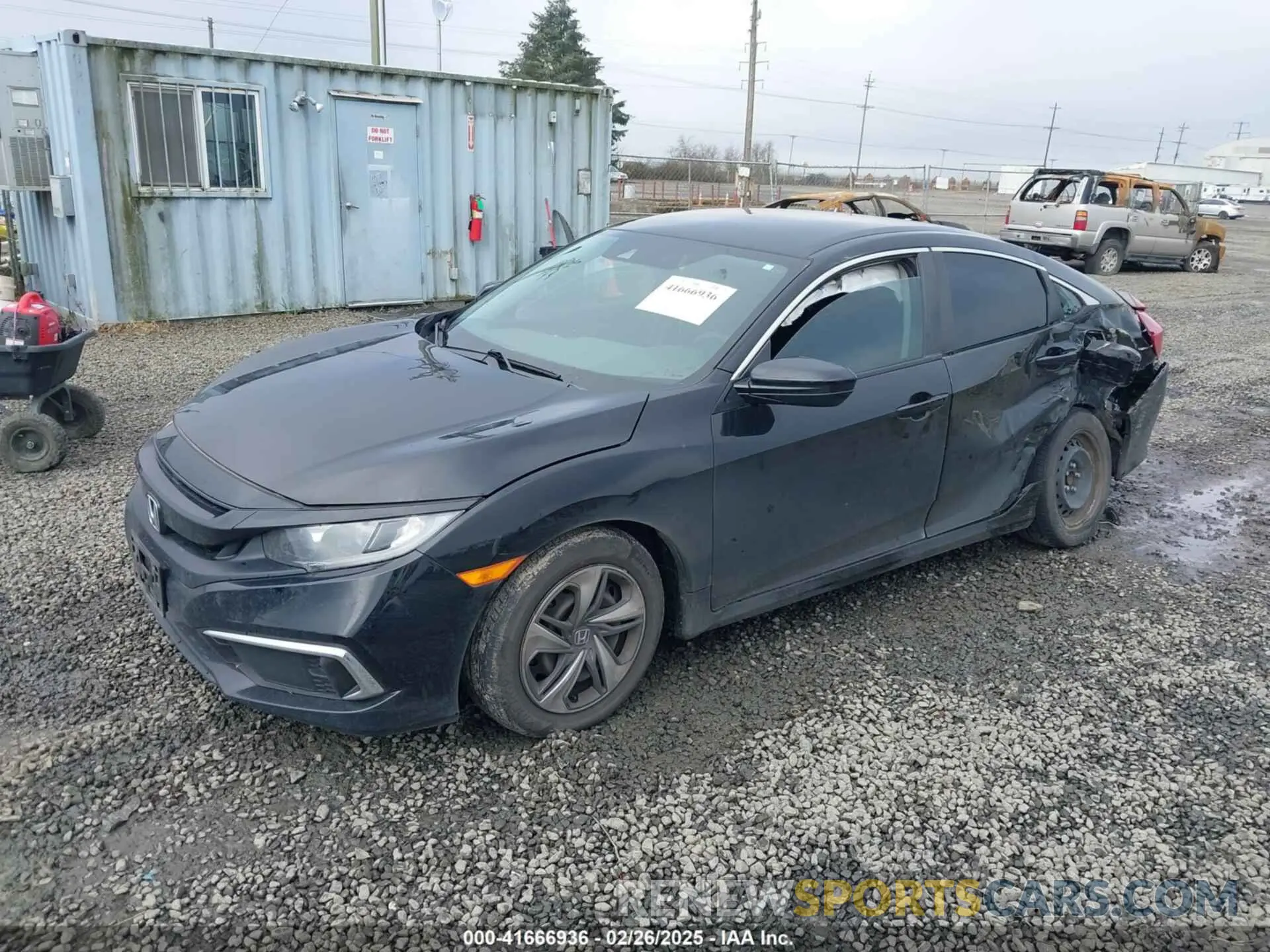 2 Photograph of a damaged car 2HGFC2F60MH543179 HONDA CIVIC 2021