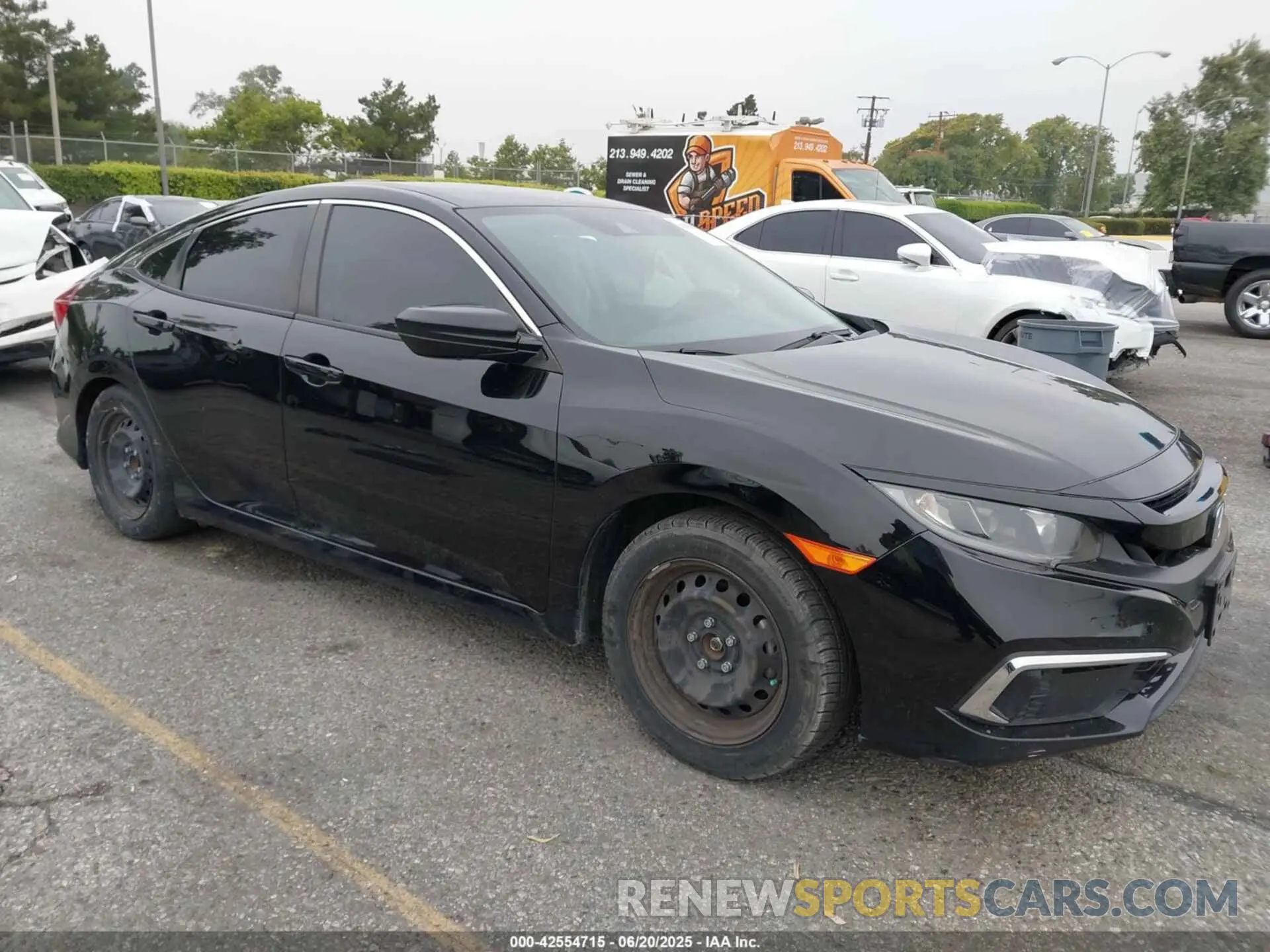 1 Photograph of a damaged car 2HGFC2F60MH547782 HONDA CIVIC 2021