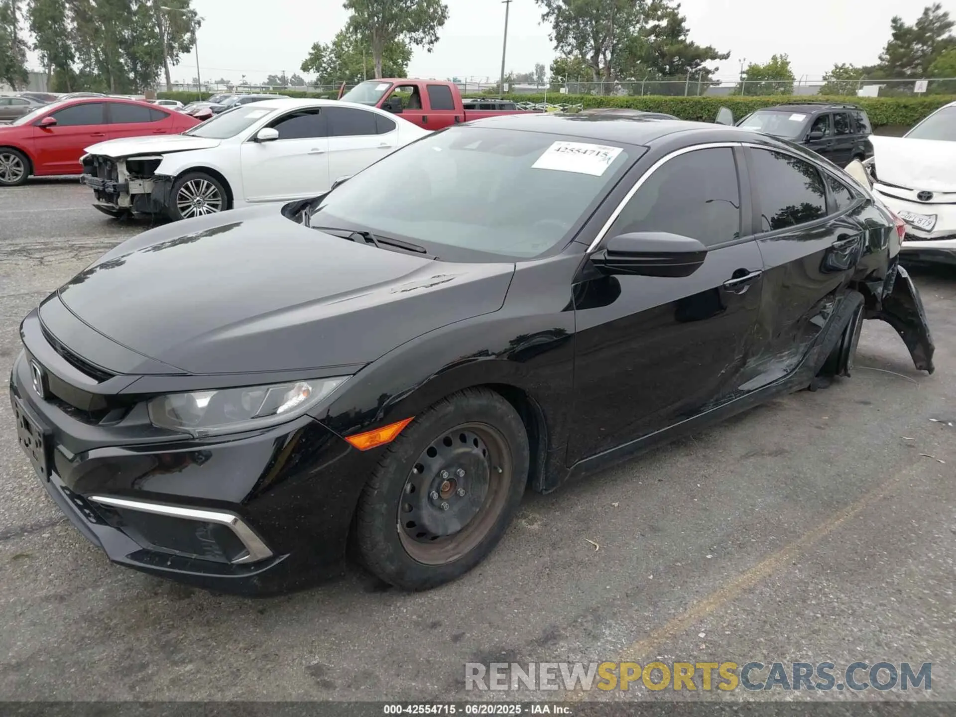 2 Photograph of a damaged car 2HGFC2F60MH547782 HONDA CIVIC 2021